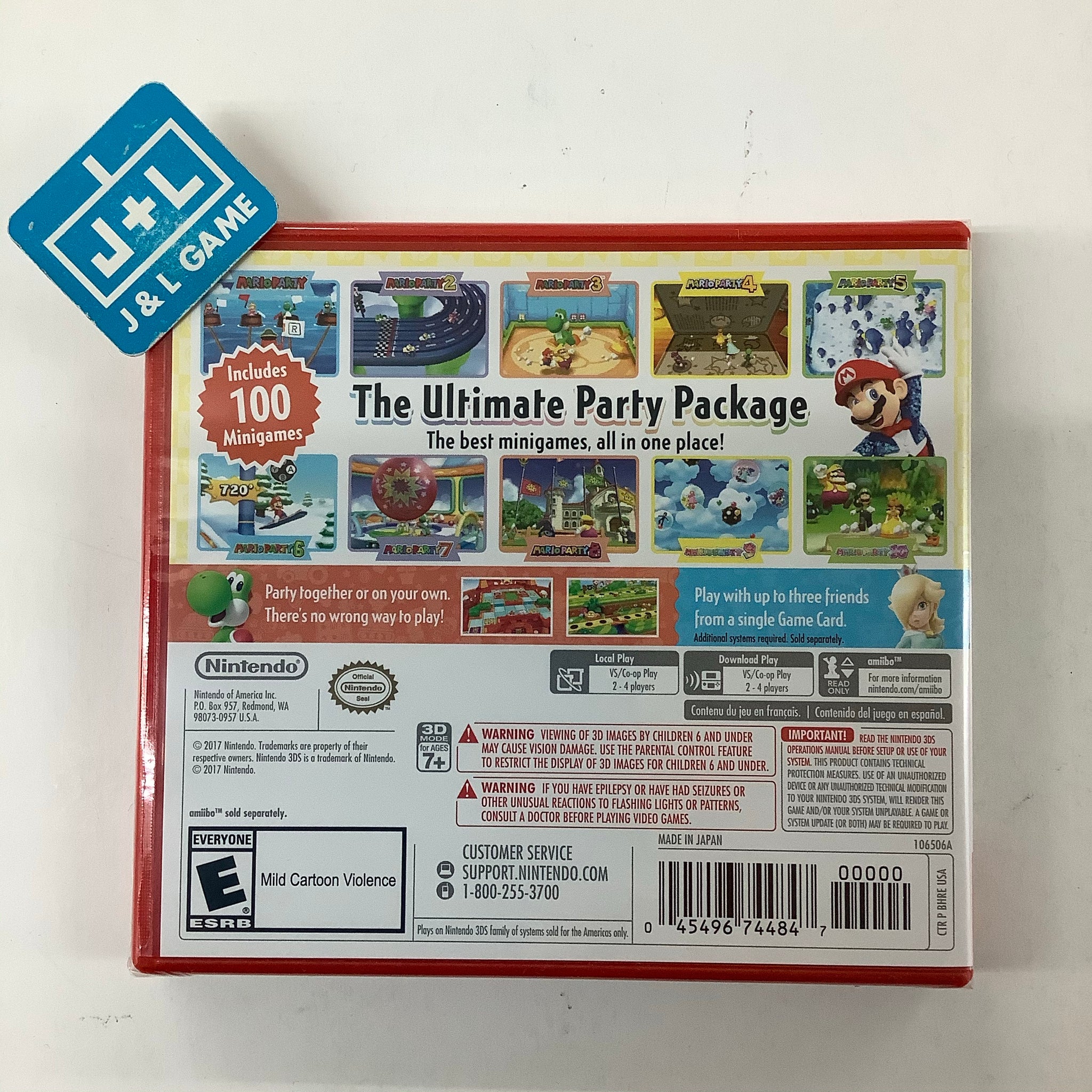 Mario Party: The Top 100 - Nintendo 3DS – J&L Video Games New York City