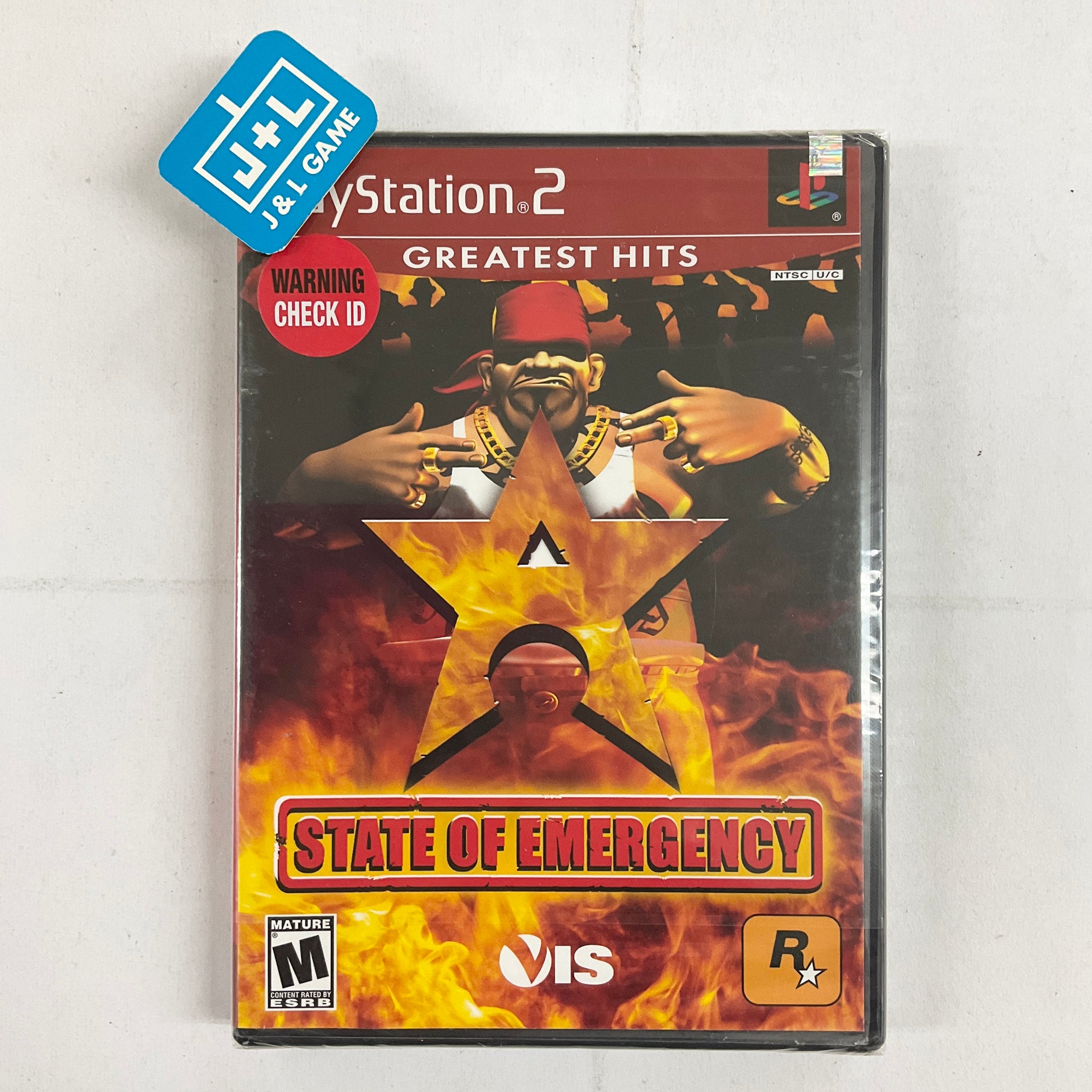 STATE OF EMERGENCY Playstation 2 Video Game Rockstar Games