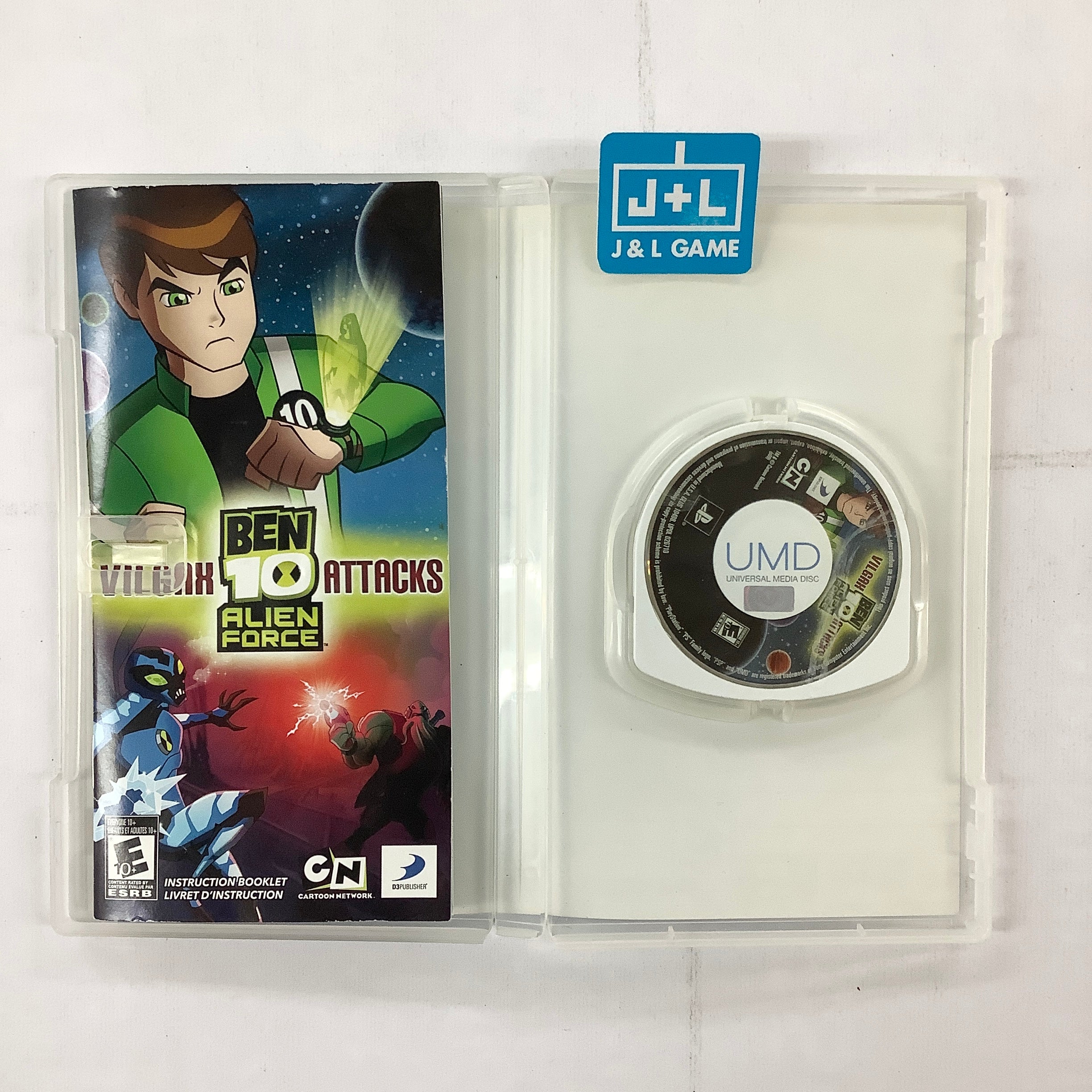 Ben 10 Alien Force: Vilgax Attacks (Favorites) - Sony PSP [Pre-Owned]