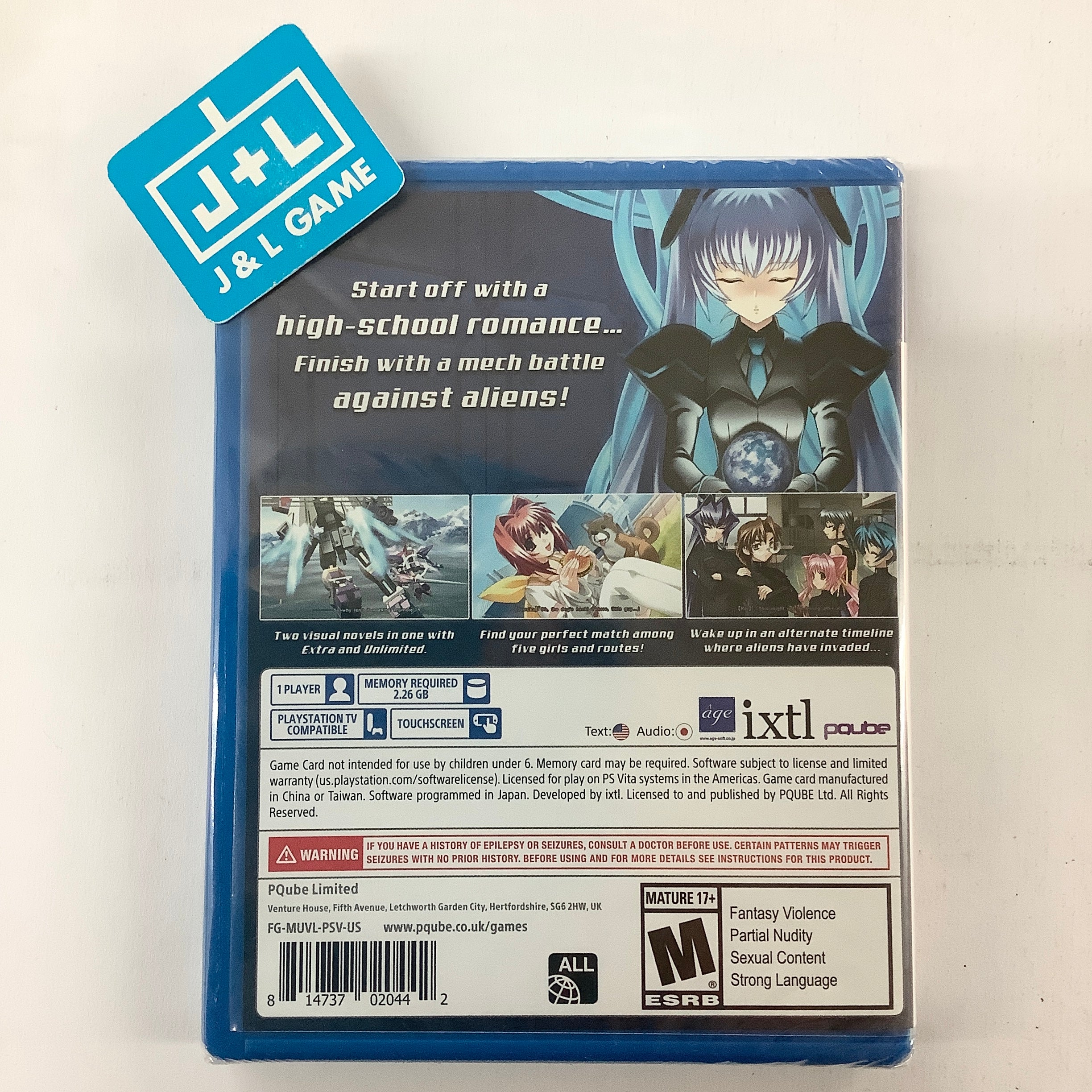 Muv Luv Complete - PlayStation Vita top - New