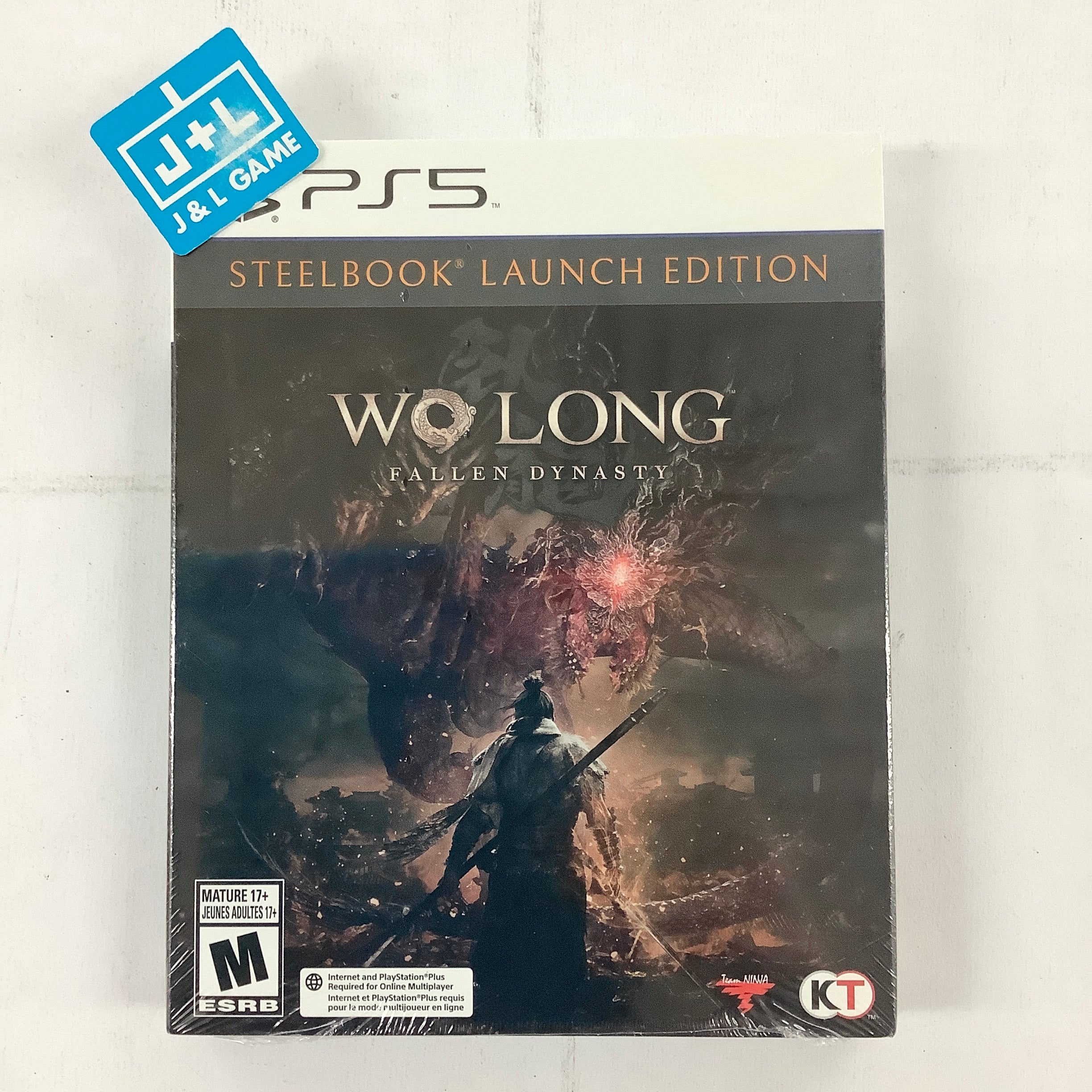 Wo long: Fallen Dynasty Exclusive 2024 Steelbook Edition for Playstation 5