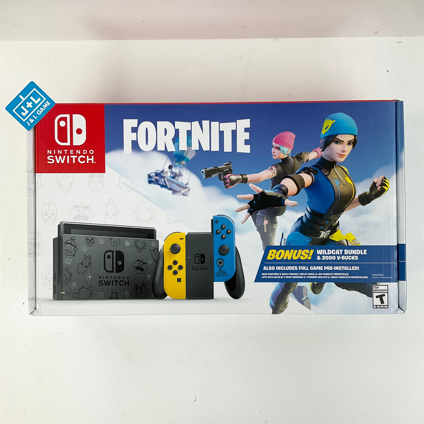  Fortnite: The Last Laugh Bundle - Nintendo Switch [Code in Box]  : Video Games