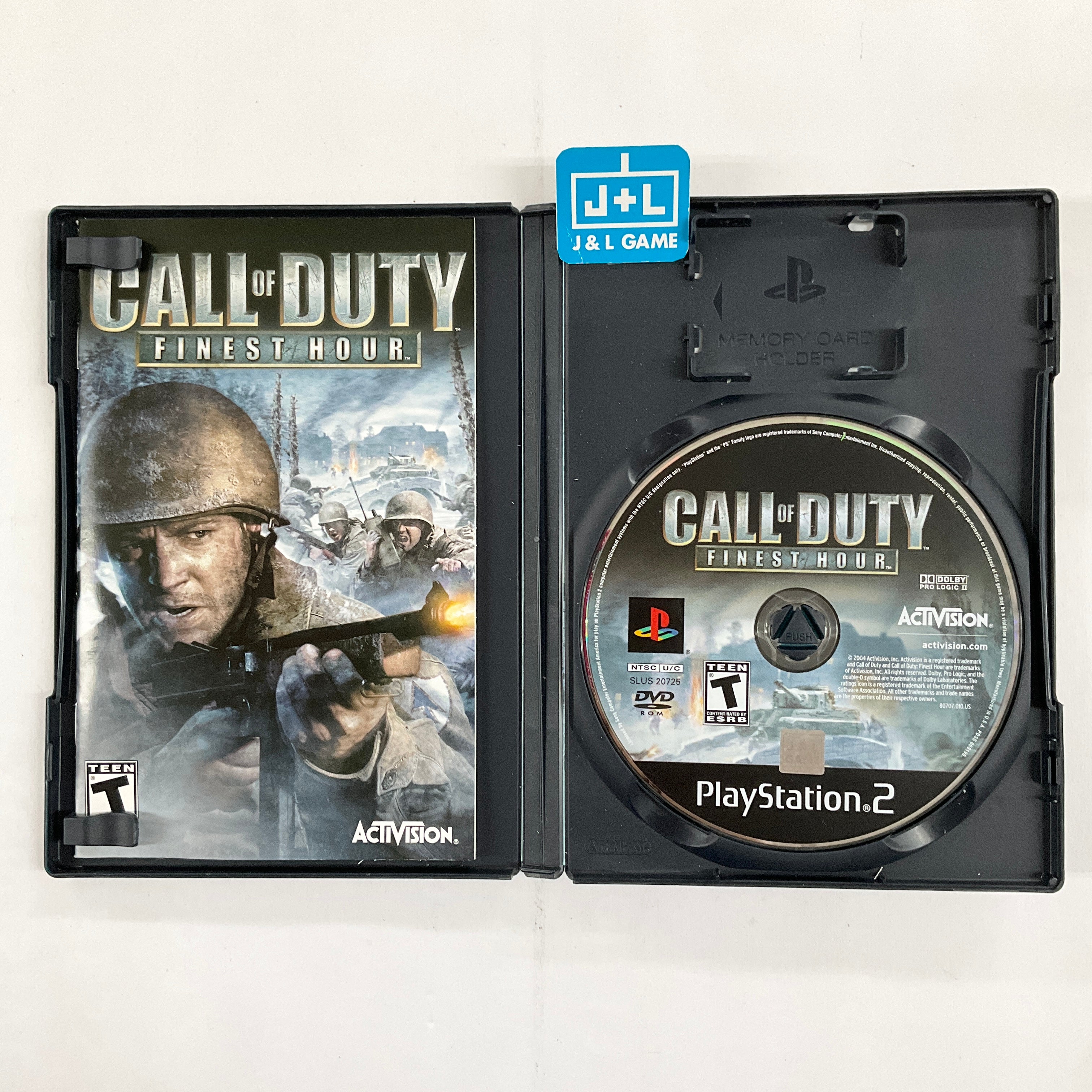 Call of Duty: Finest Hour - (PS2) PlayStation 2 [Pre-Owned]