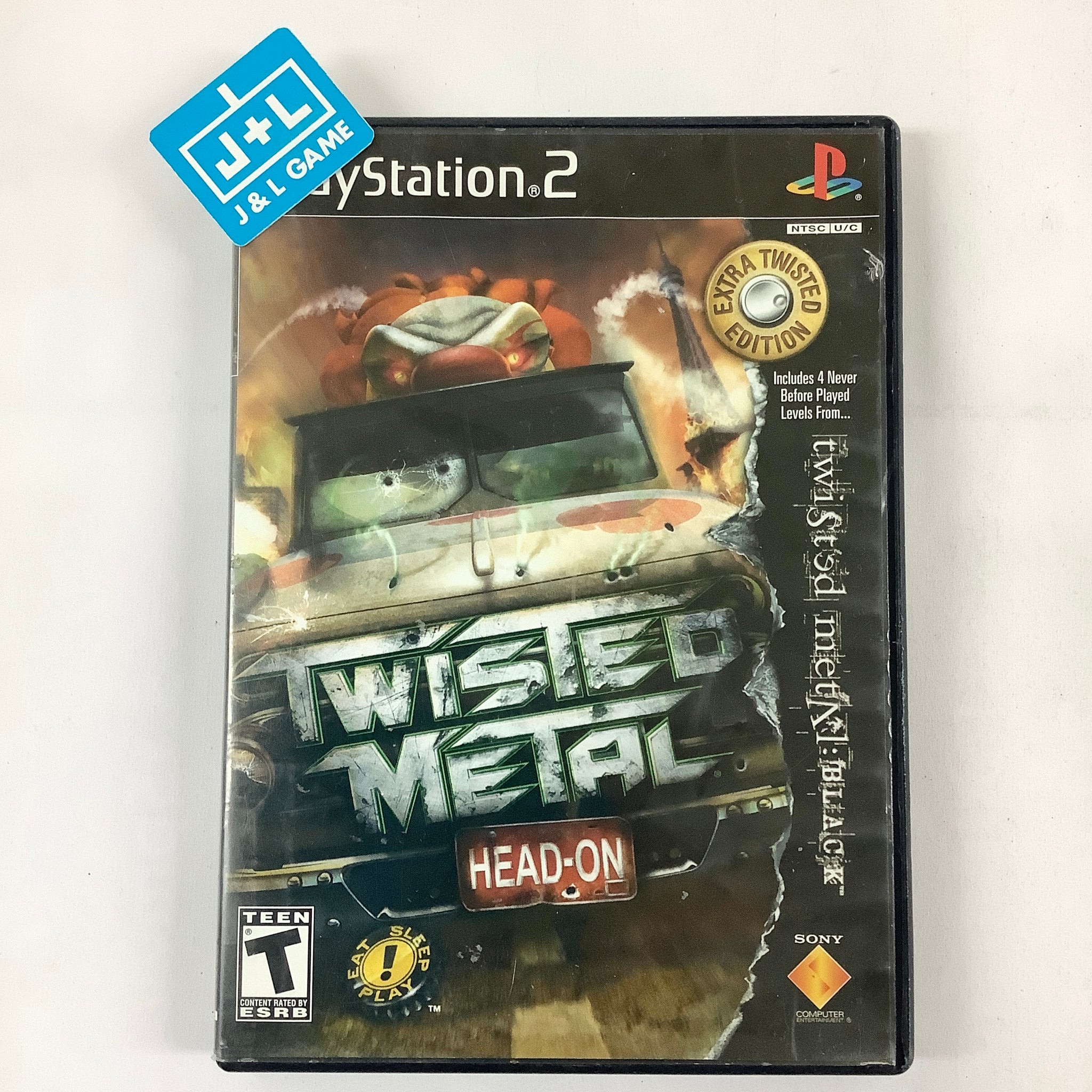 Twisted Metal Head On Sony Playstation 2 Game