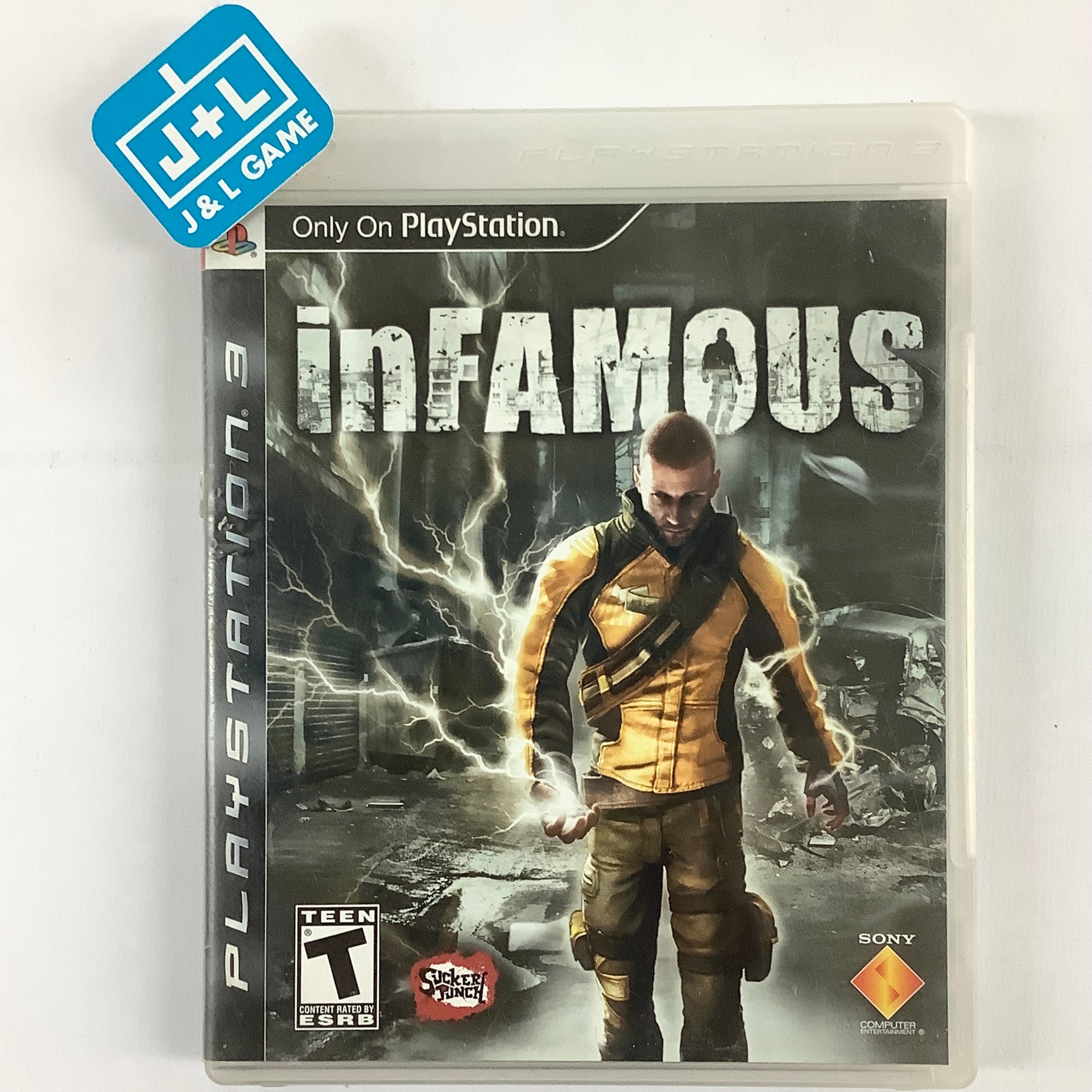 inFamous - (PS3) PlayStation 3 [Pre-Owned] | J&L Game