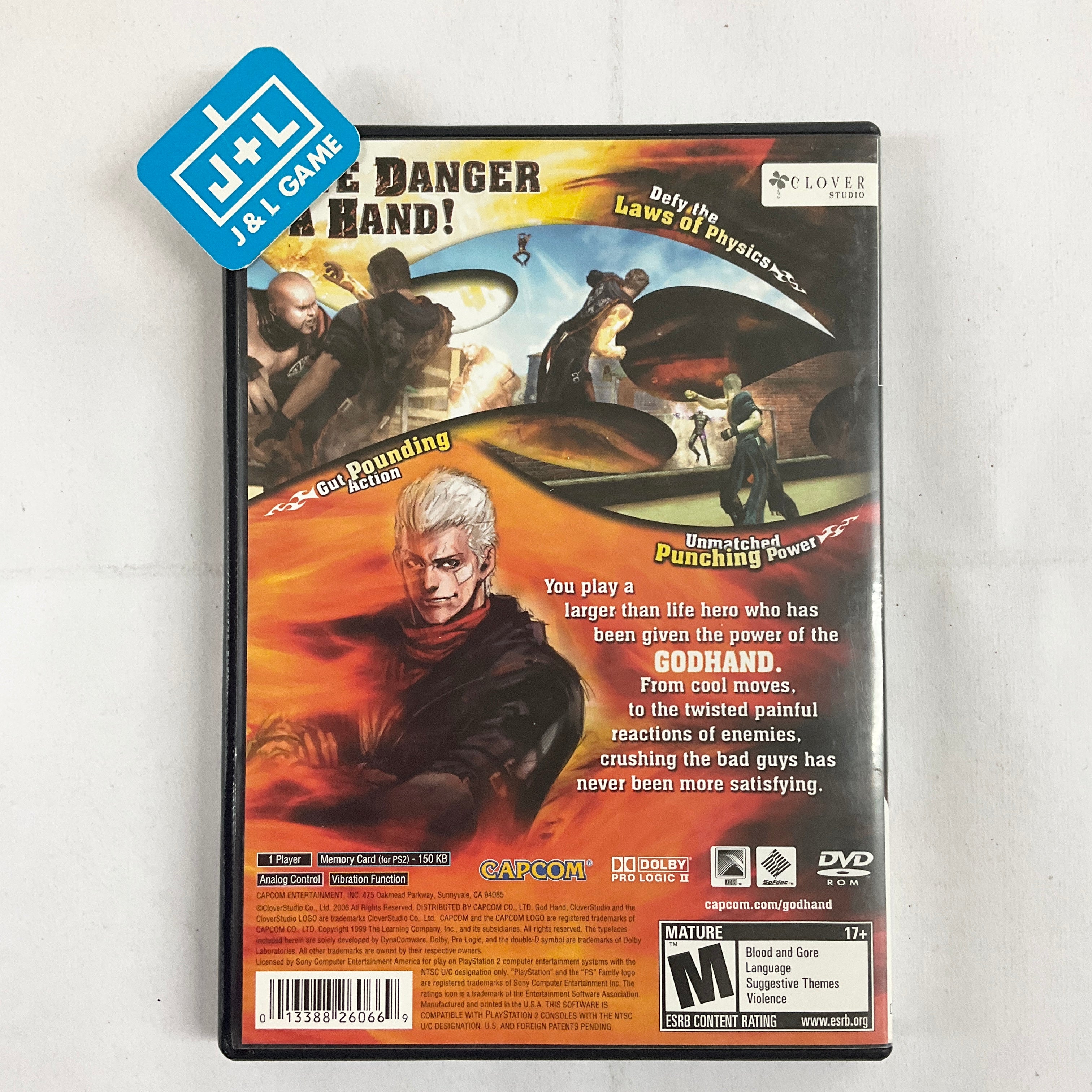 God Hand store For Playstation 2