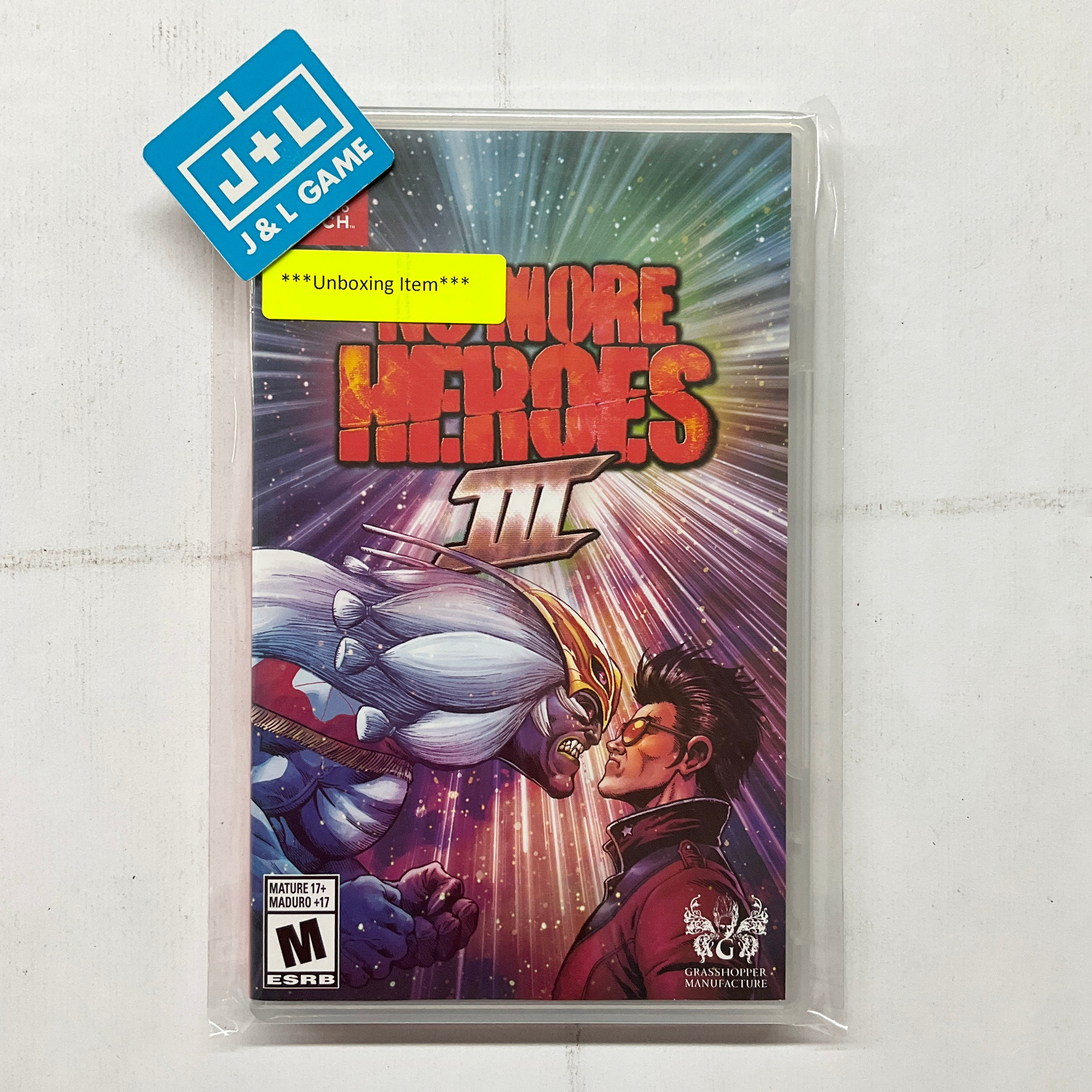 Entire No 2024 More Heroes Series for Nintendo Switch