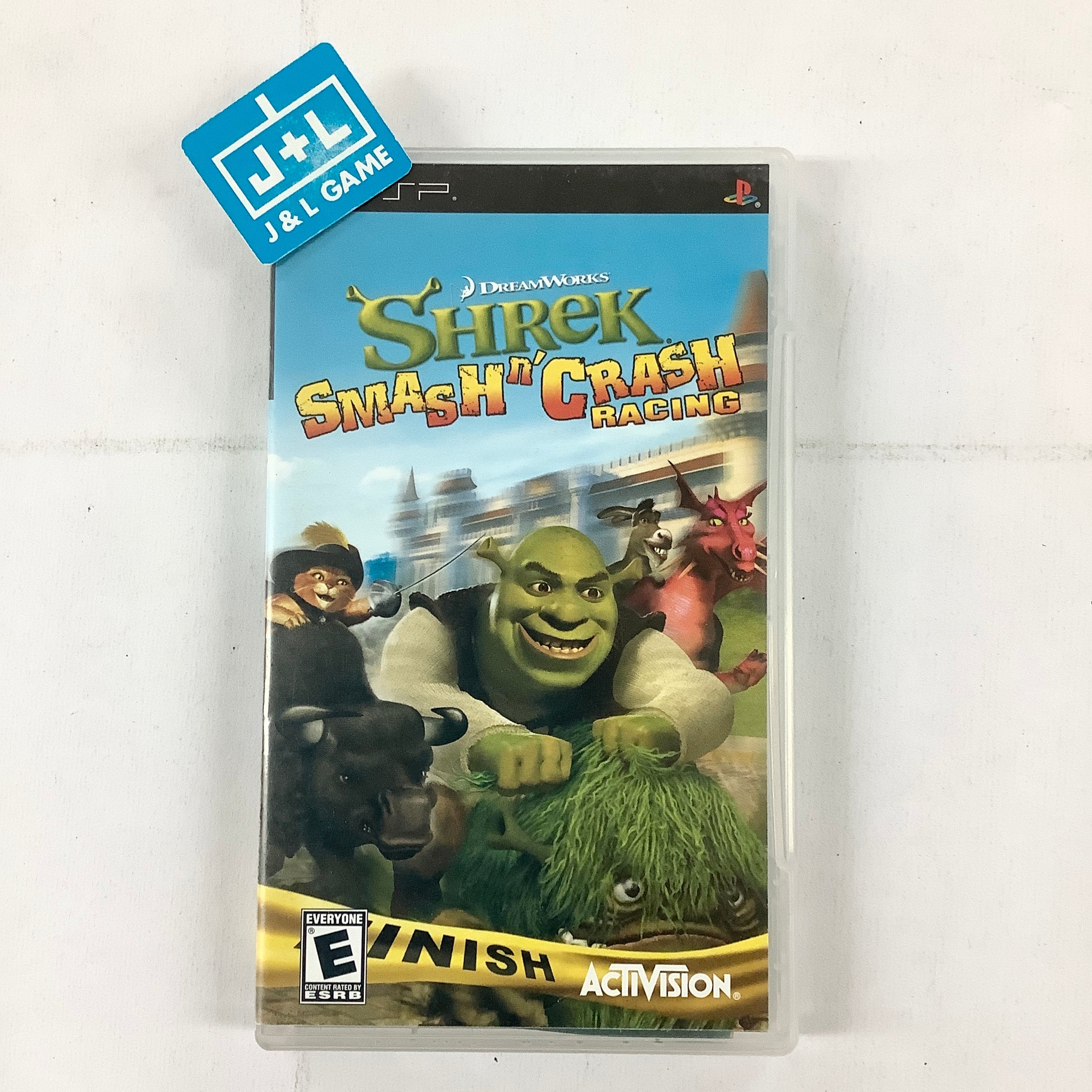 Shrek Smash n' Crash Racing PS2 Usado