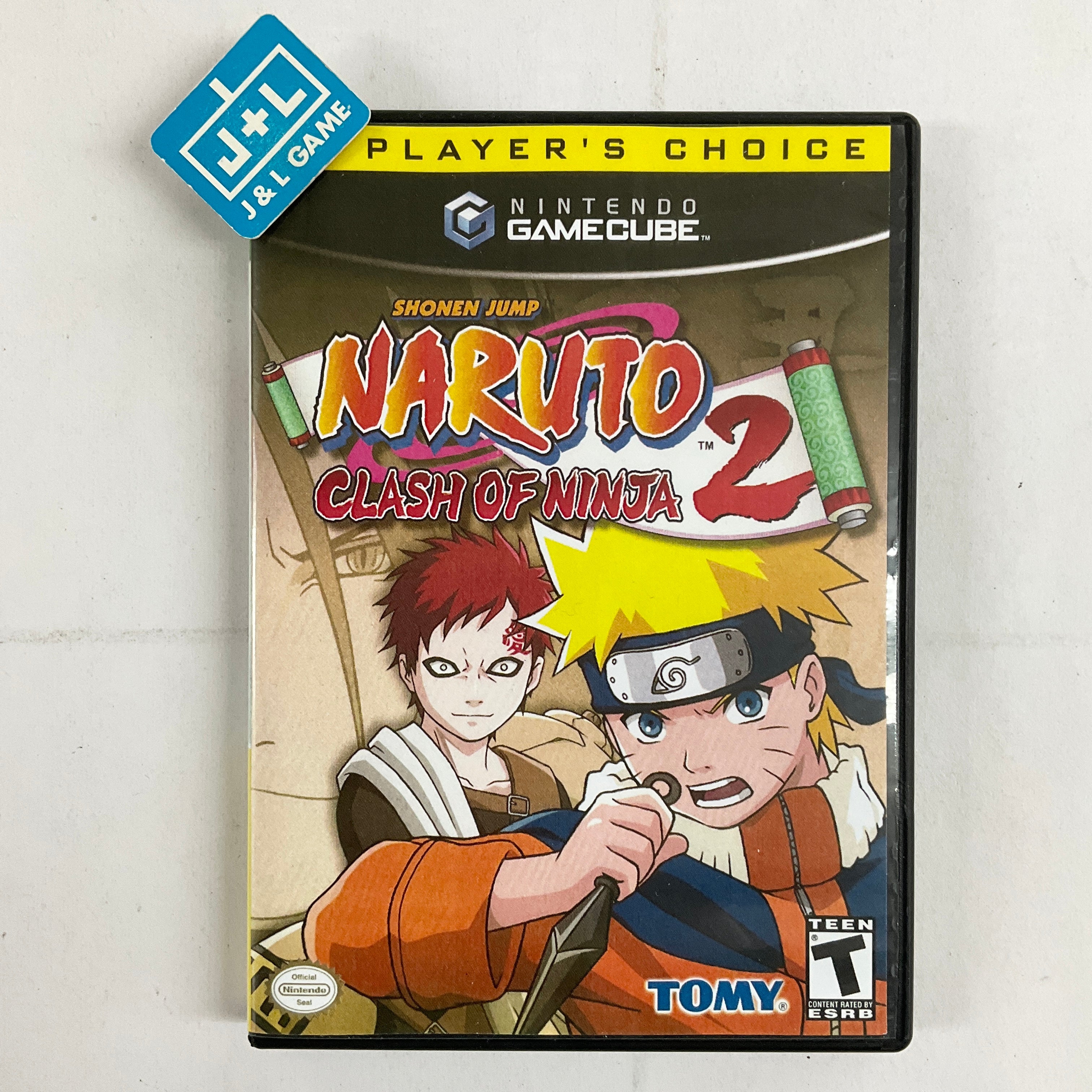 Naruto: Clash of Ninja 2 (Player's Choice) - (GC) GameCube [Pre-Owned] Video Games Tomy Corporation   