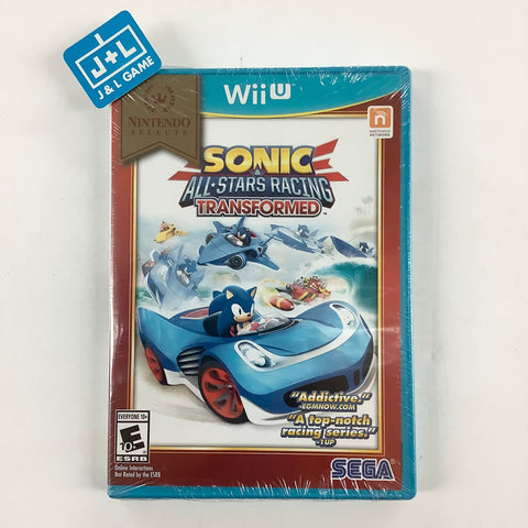  Sonic & All-Stars Racing Transformed (Nintendo Selects) - Nintendo  Wii U : Sega of America Inc: Video Games