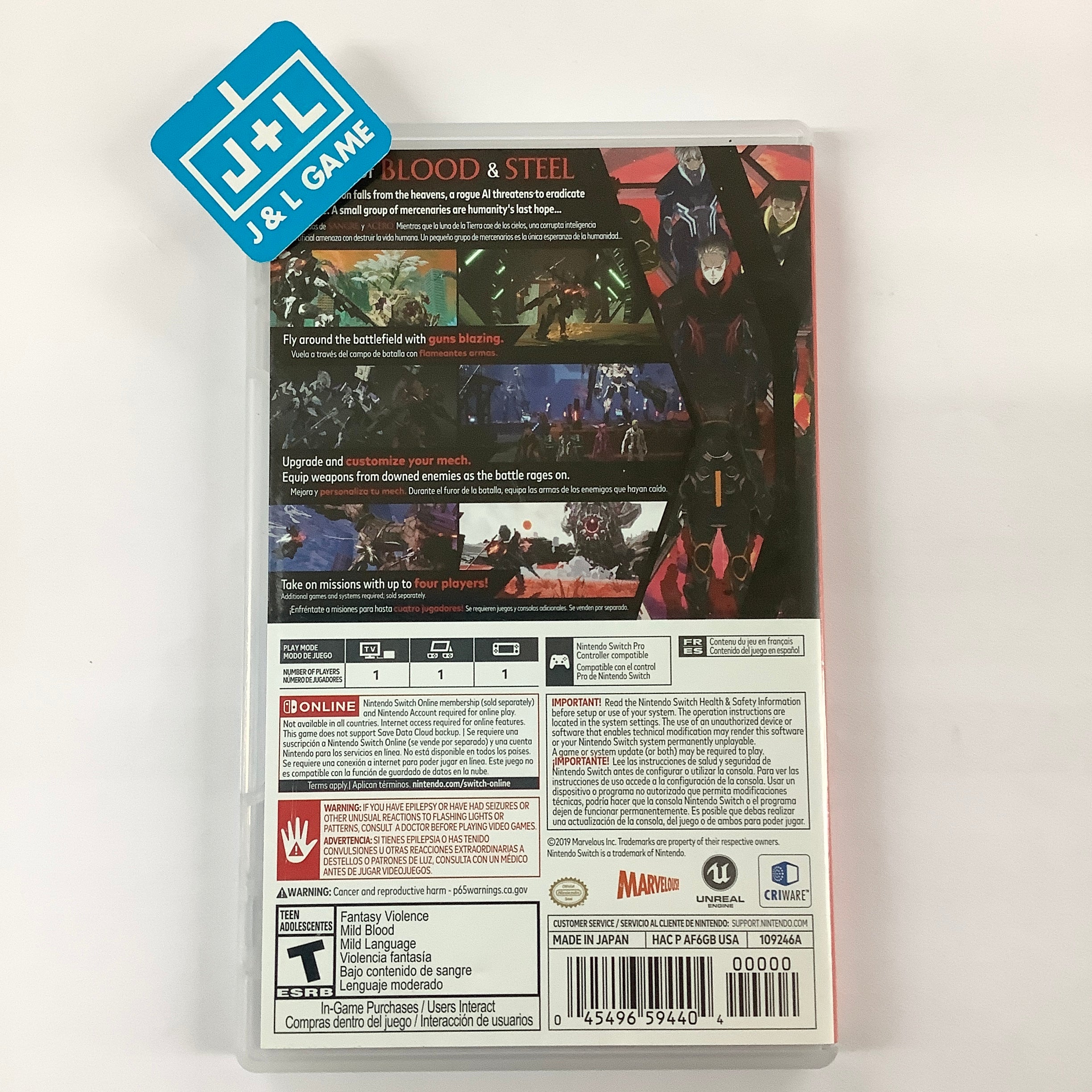 Daemon X Machina - (NSW) Nintendo Switch [Pre-Owned] Video Games Nintendo   