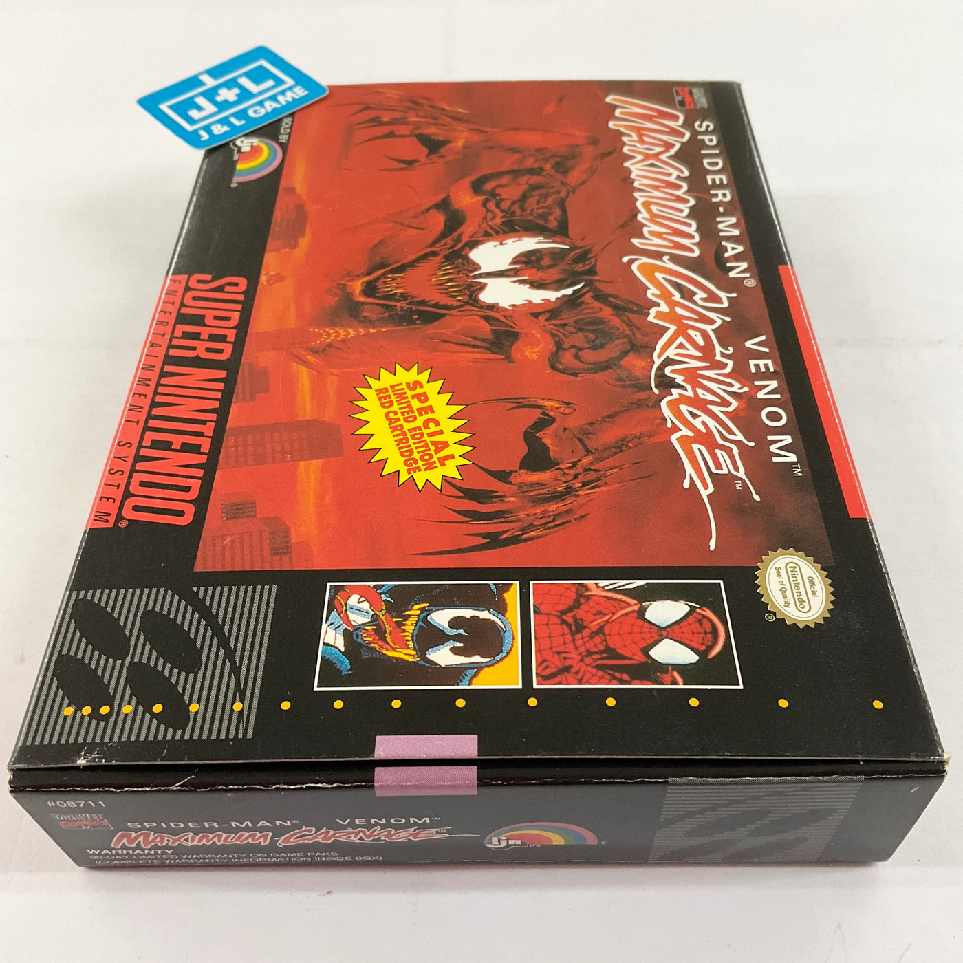 Spider-Man Venom: Maximum Carnage (SNES) Super Nintendo, 43% OFF