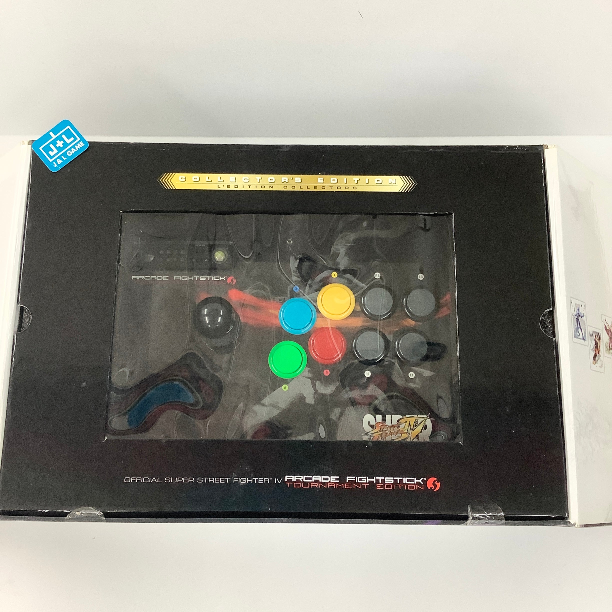 Mad Catz Super Street Fighter IV Arcade FightStick Tournament Edition S  (Black) - Xbox 360