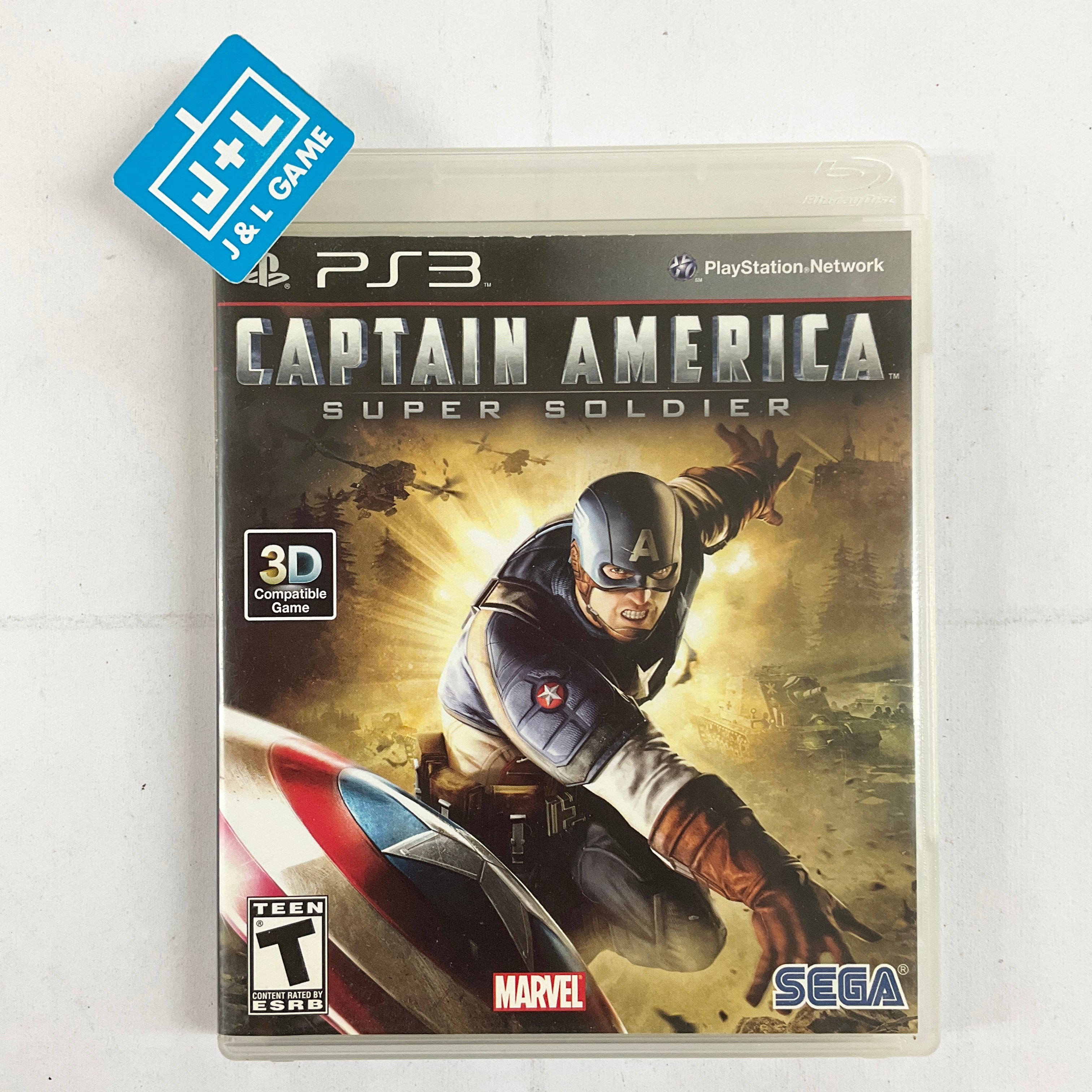 Brand popular New/Factory Sealed Captain America: Super Soldier For Playstation 3