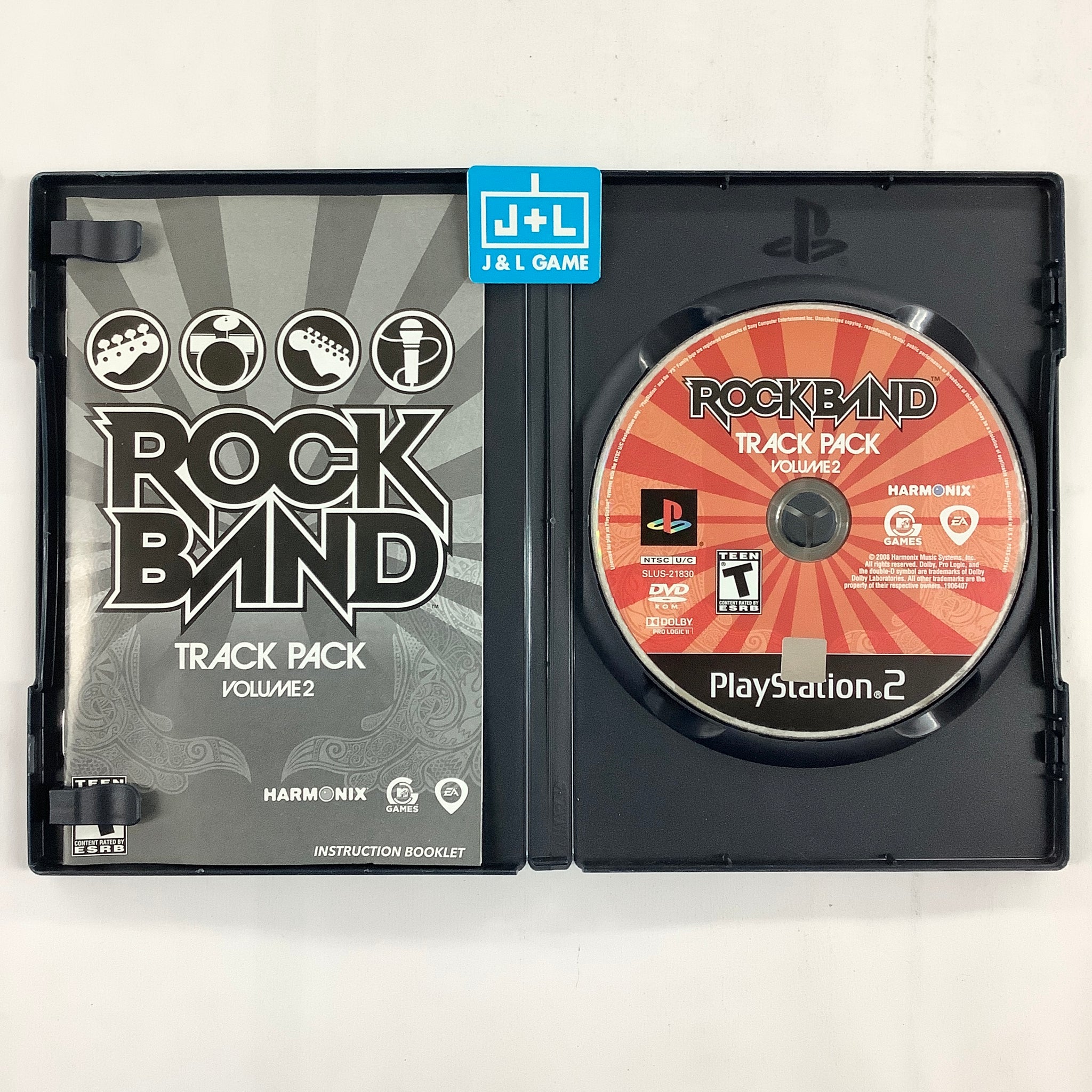 Rock Band Track Pack Volume 2 - (PS2) PlayStation 2 [Pre-Owned] – J&L ...