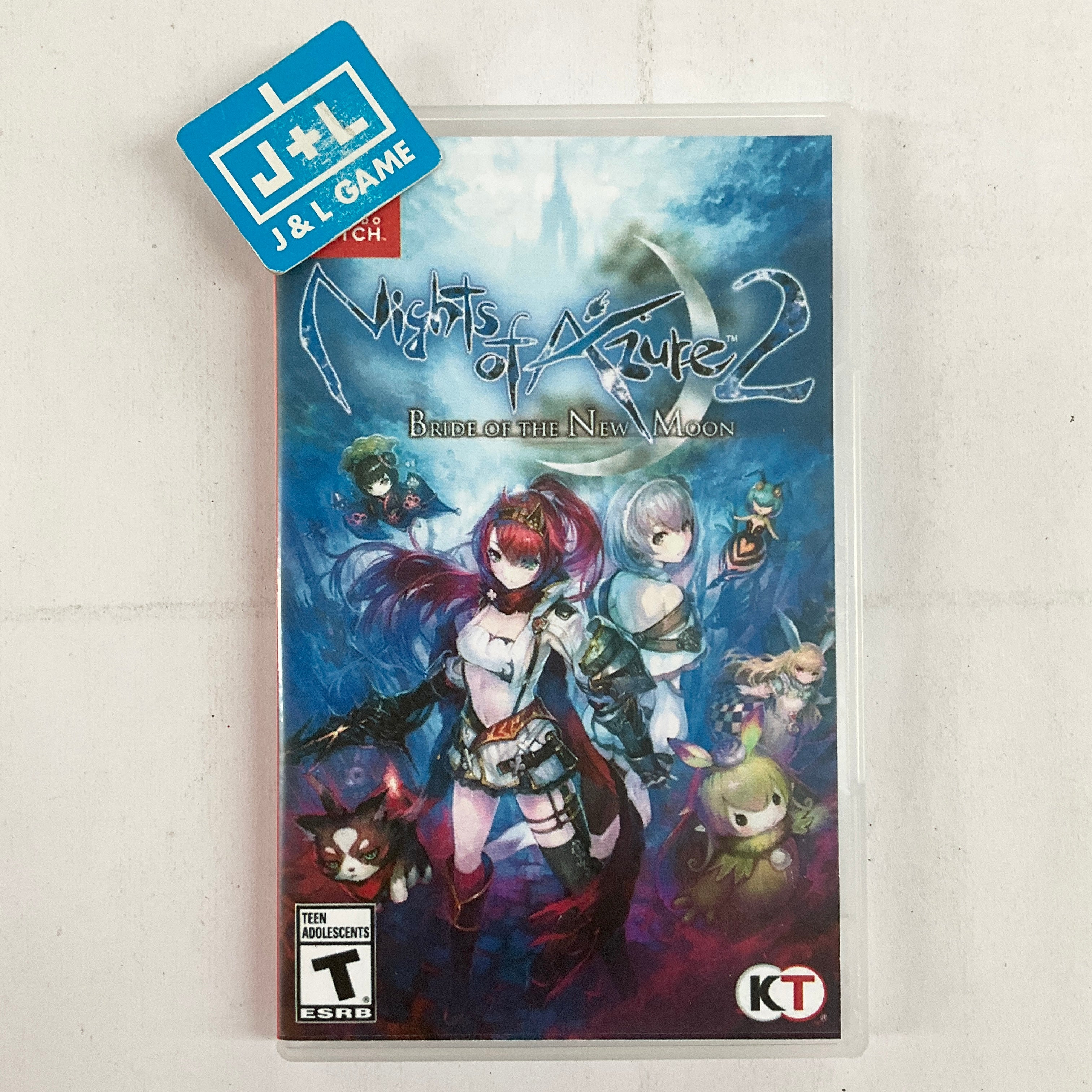 Nights of Azure 2: Bride Of The New Moon - (NSW) Nintendo Switch [Pre-Owned] Video Games NIS America   