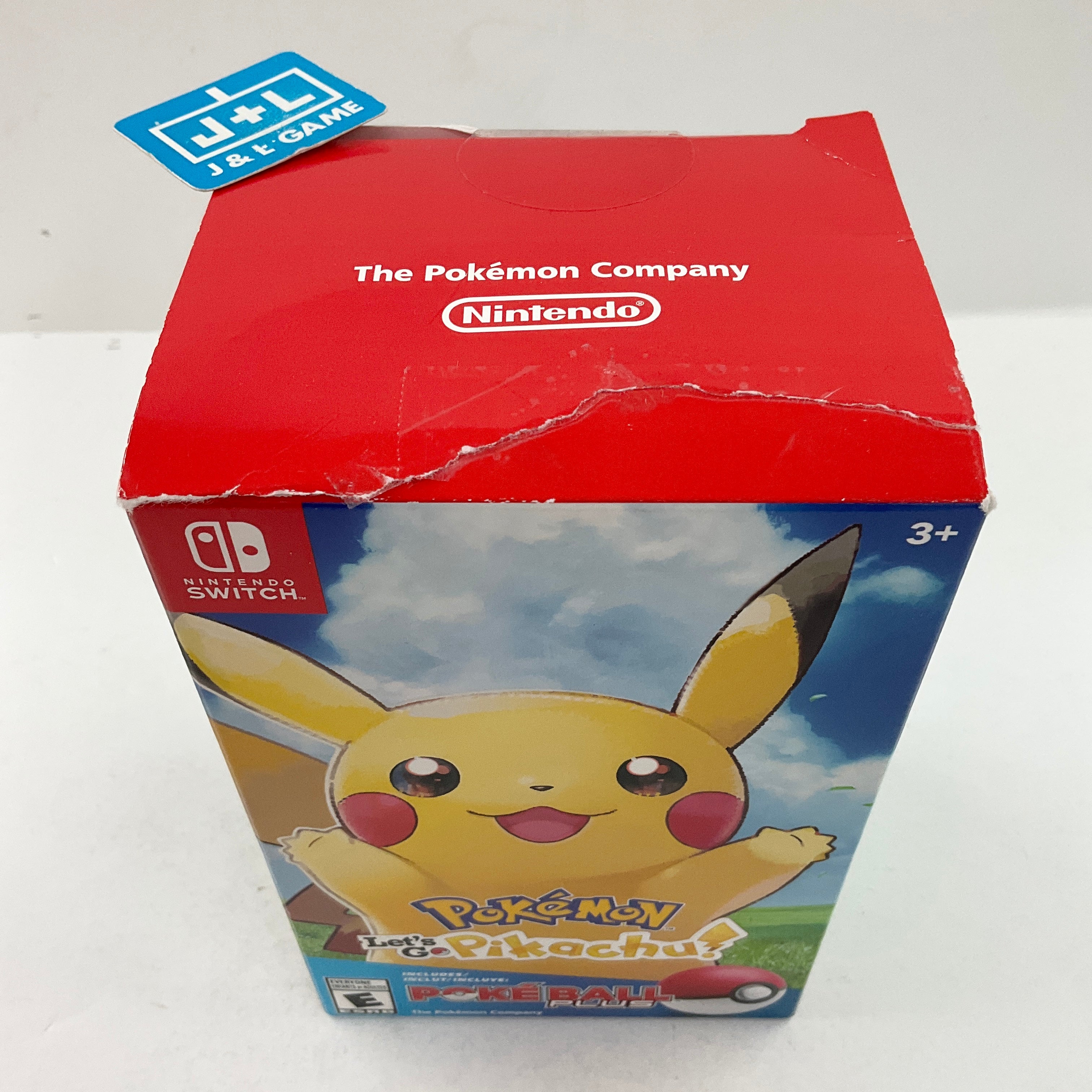 Pokemon Let's Go Pikachu Poke store Ball Plus Bundle for Nintendo Switch