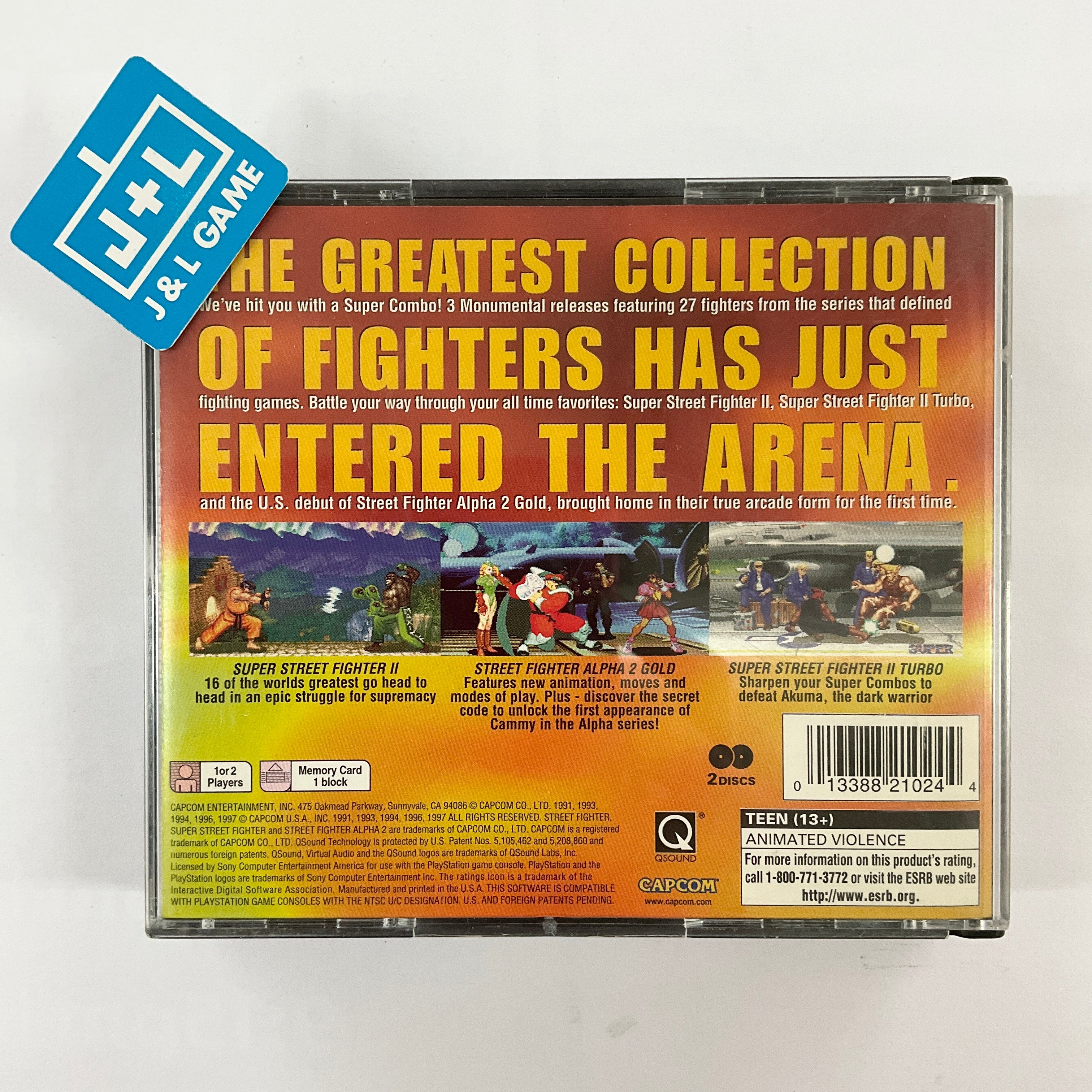 Street Fighter Collection - (PS1) PlayStation 1 [Pre-Owned]