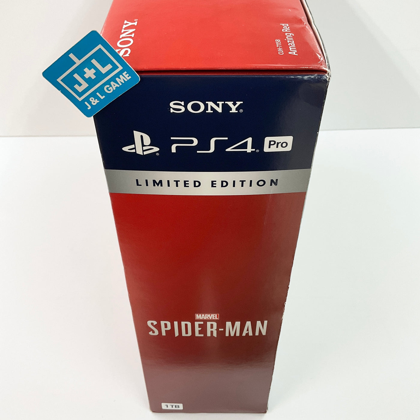 PlayStation 4 Pro Console - Limited Edition Amazing Red Marvel's Spider Man  Bundle - 1TB [PlayStation 4 System]