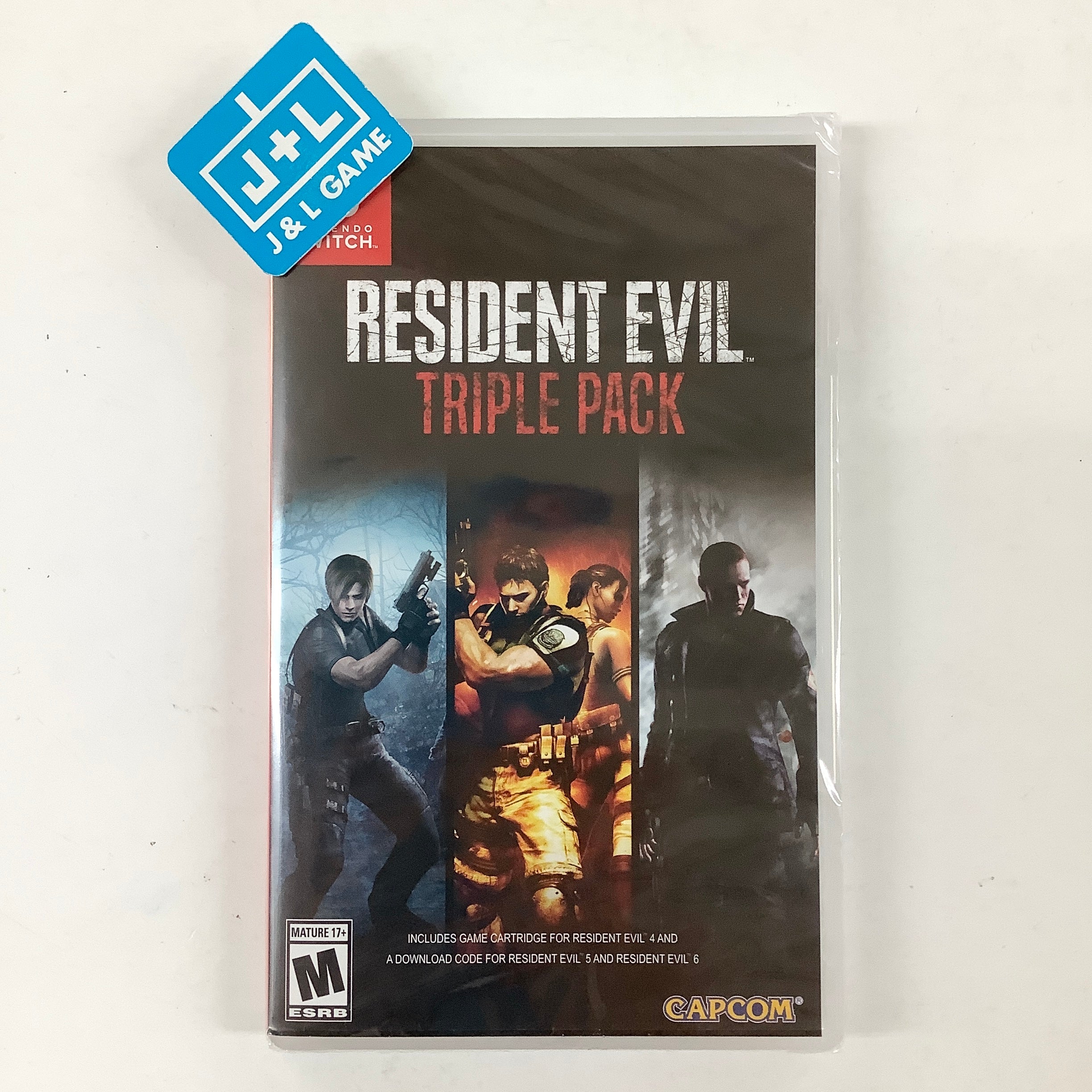 Resident Evil Triple Pack - (NSW) Nintendo Switch Video Games Capcom   