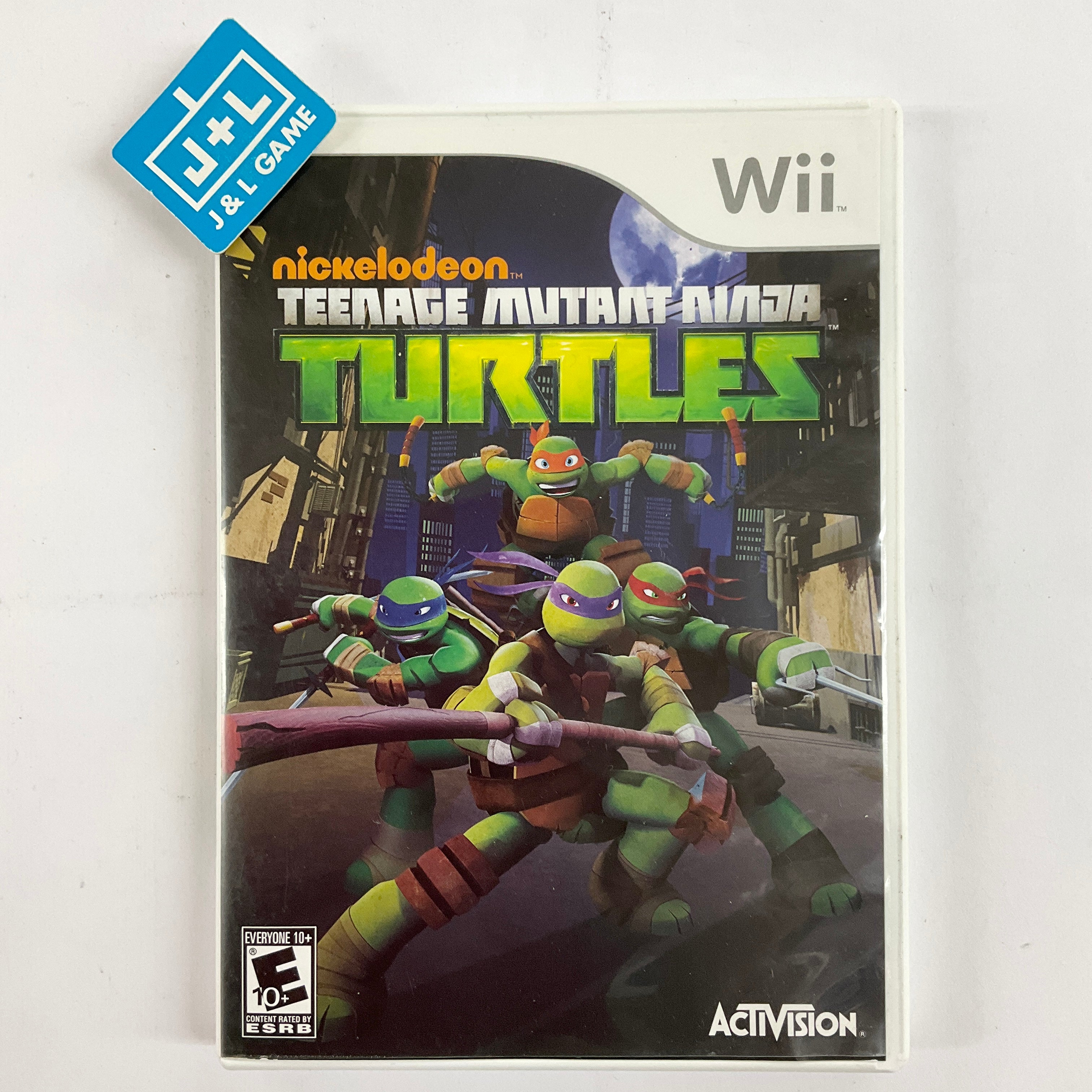 Nickelodeon Teenage Mutant Ninja Turtles - Nintendo Wii [Pre-Owned] | J ...