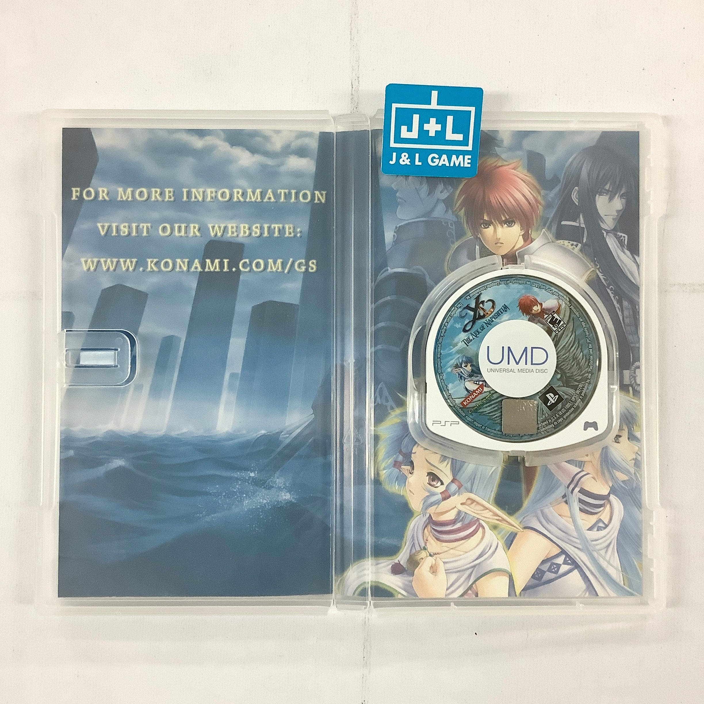 Ys The Ark 2024 of Napishtim For Sony PSP Like New