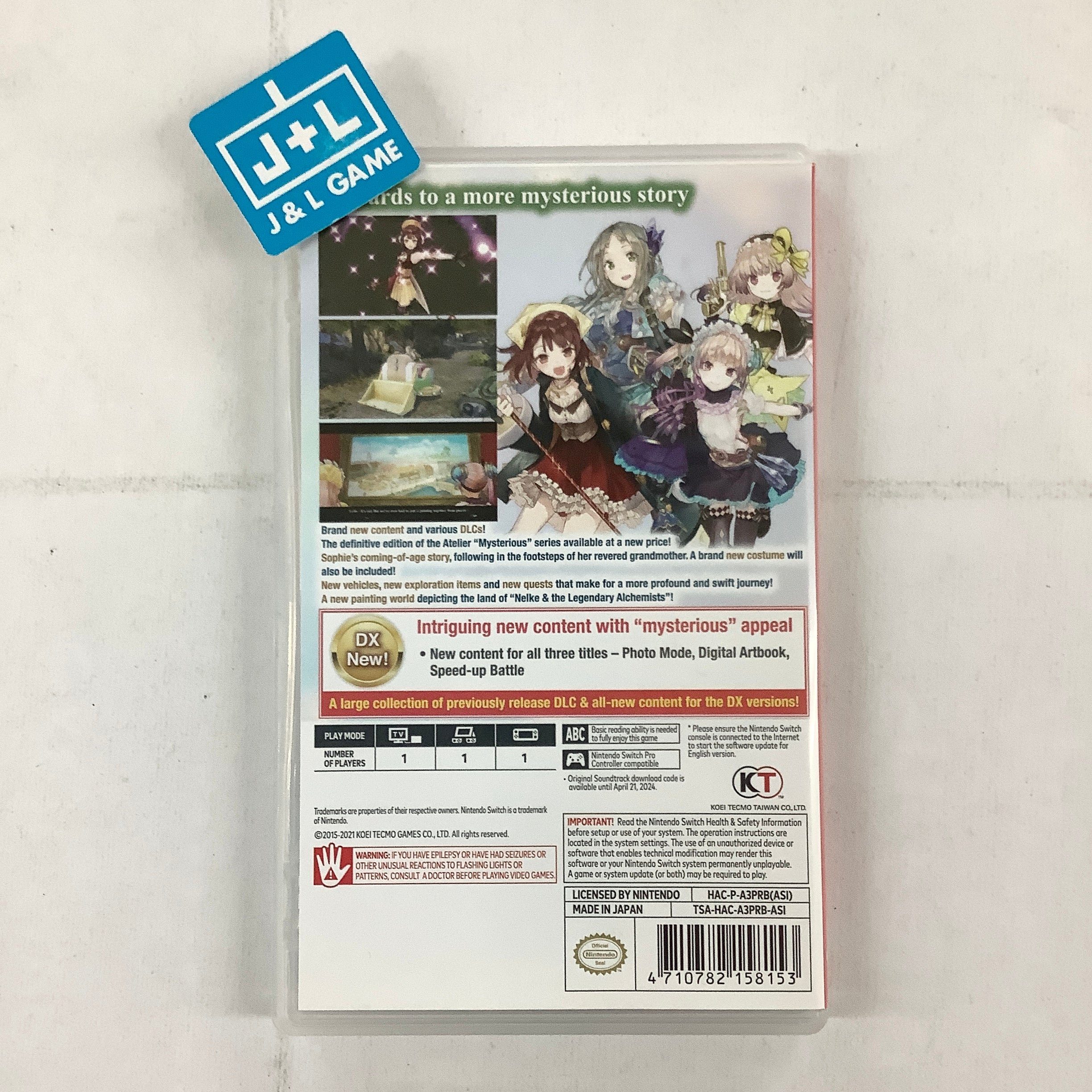 Atelier Lydie & Suelle: Original CD Soundtrack Brand New JP orders Import