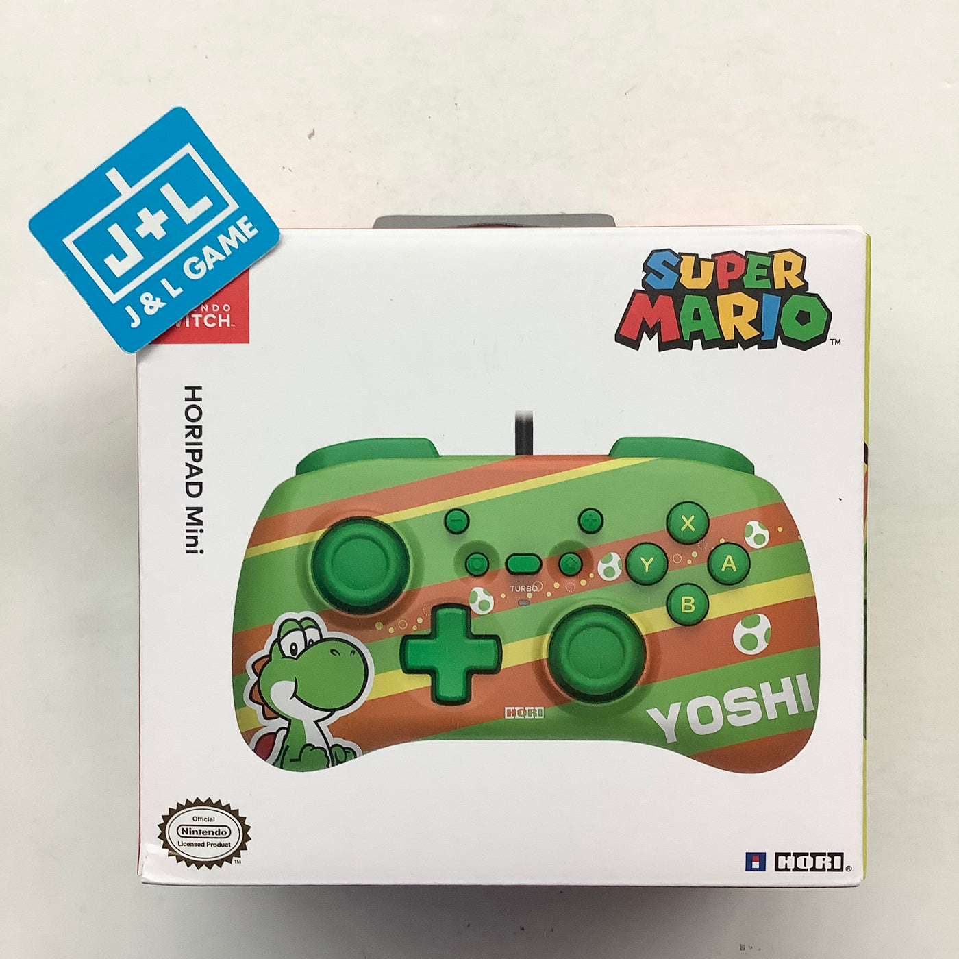 HORI Nintendo Switch HORIPAD Mini (Yoshi) Wired Controller Pad - (NSW)