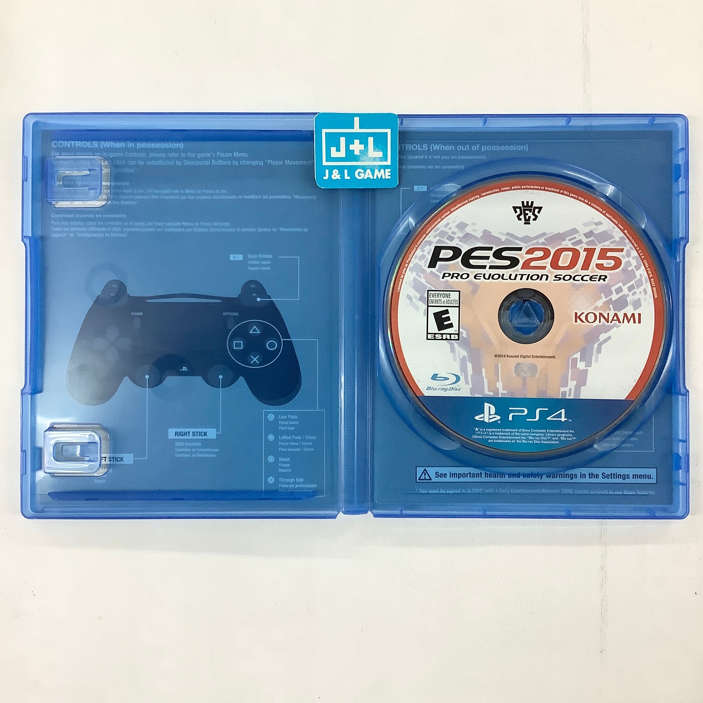 Pro Evolution Soccer 2015 - (PS4) PlayStation 4 [Pre-Owned] Video Games Konami   