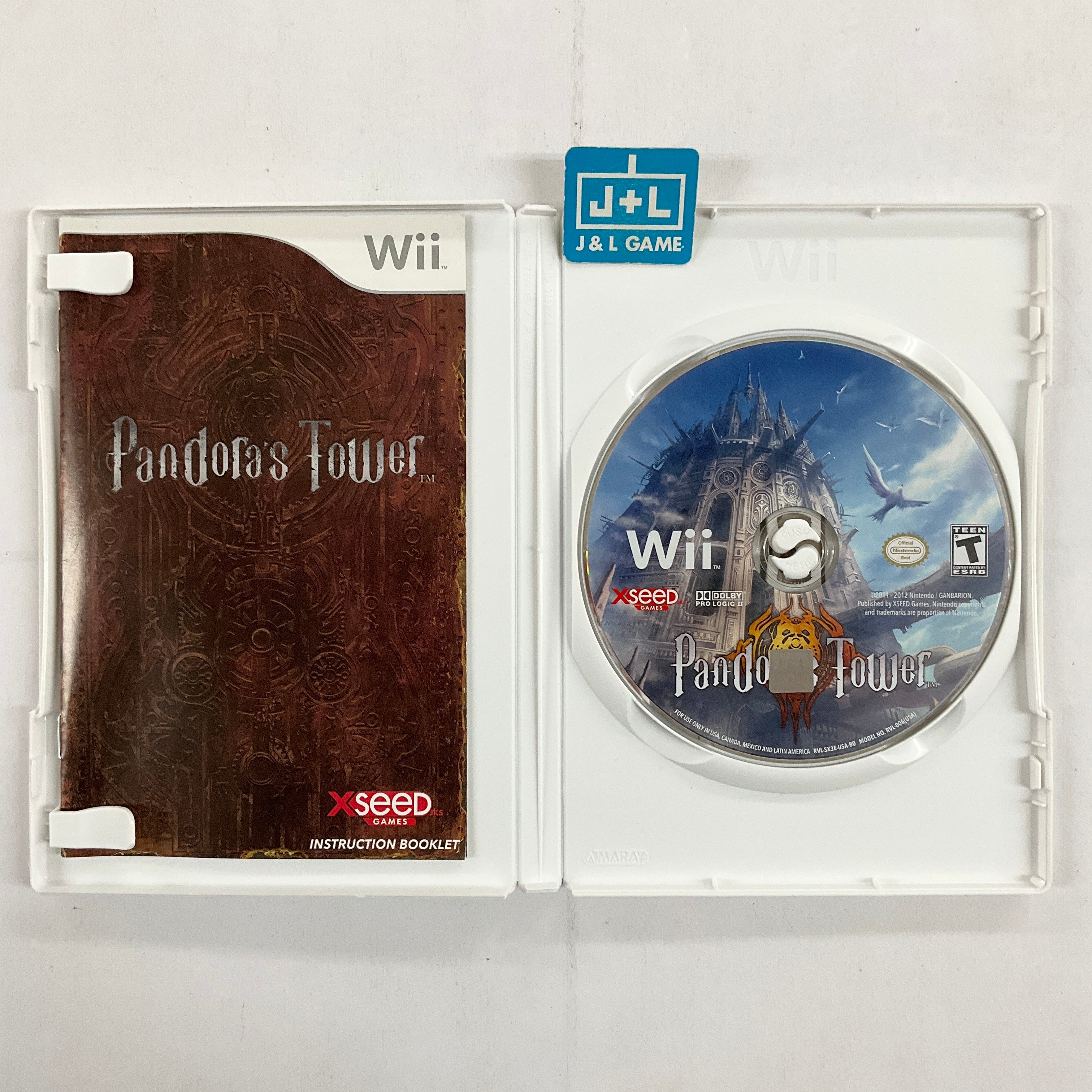 Pandora's shops Tower on Nintendo Wii