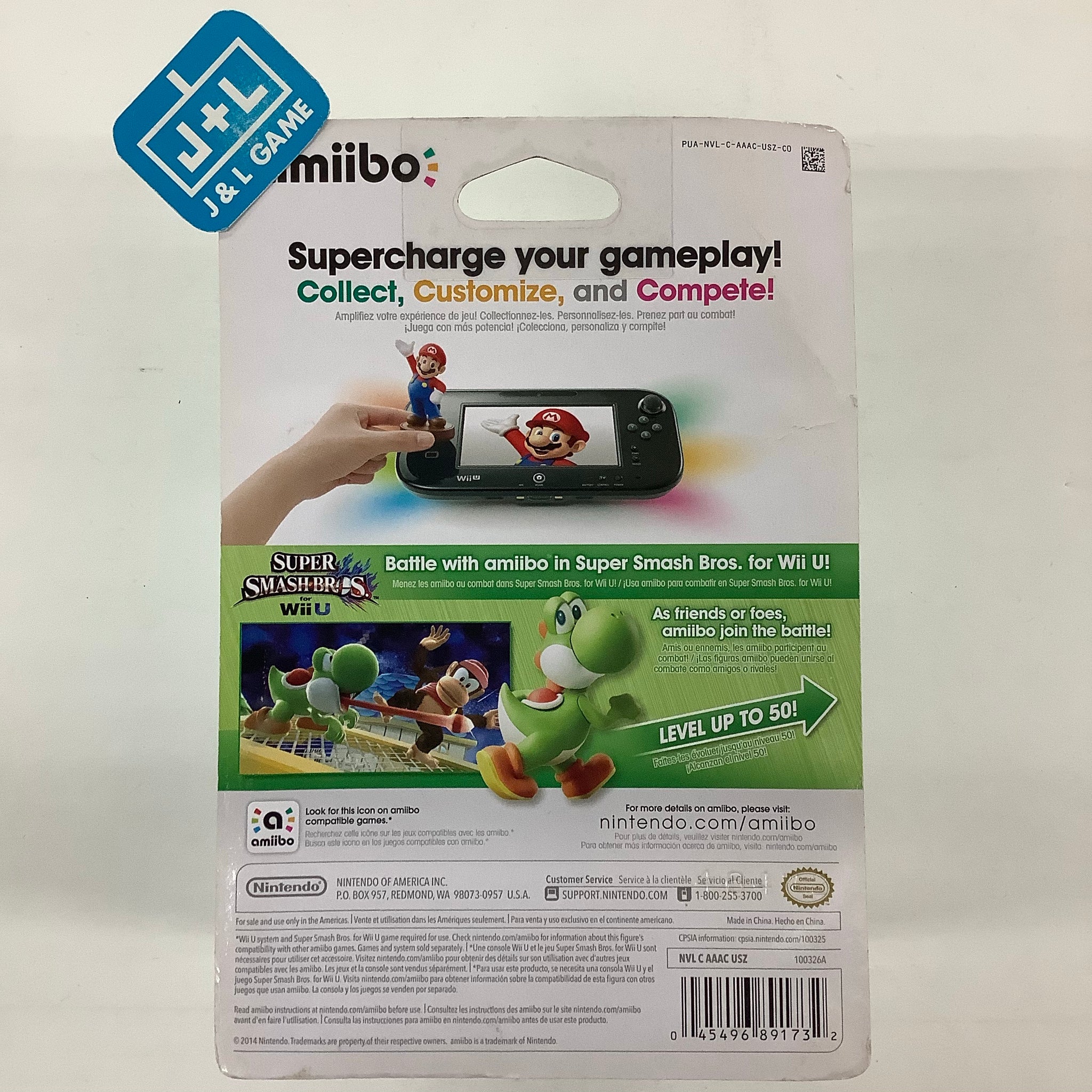 Yoshi (Super Smash Bros. series) - Nintendo WiiU Amiibo – J&L Video ...