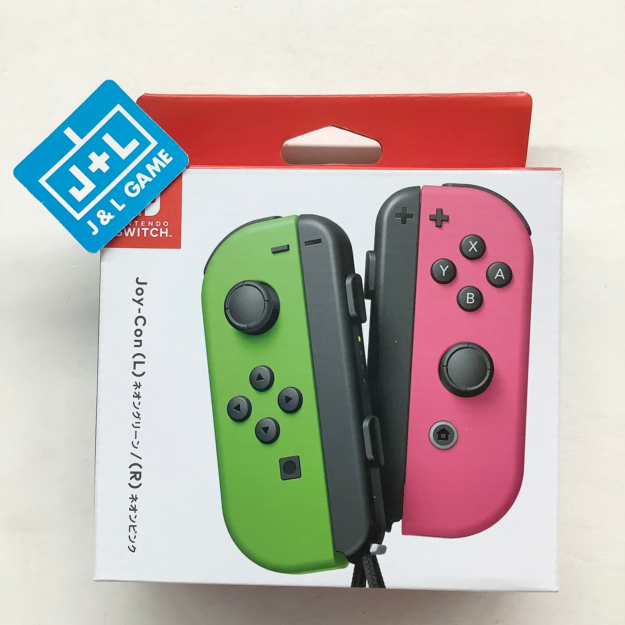 Nintendo Switch - Joy-Con (L/R)-Neon Green/Neon Pink Splatoon 2