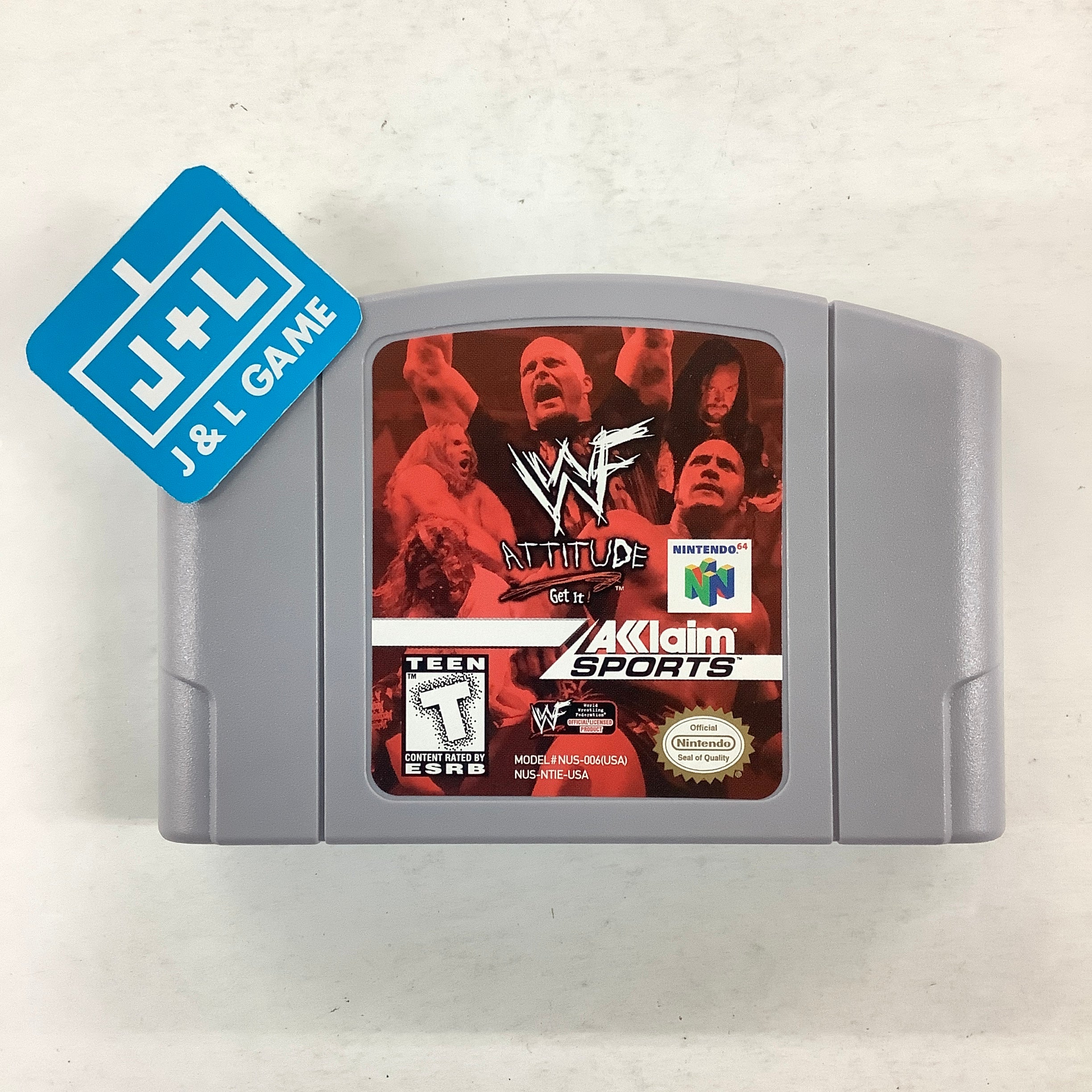 WWF Attitude - (N64) Nintendo 64 [Pre-Owned] Video Games Acclaim   