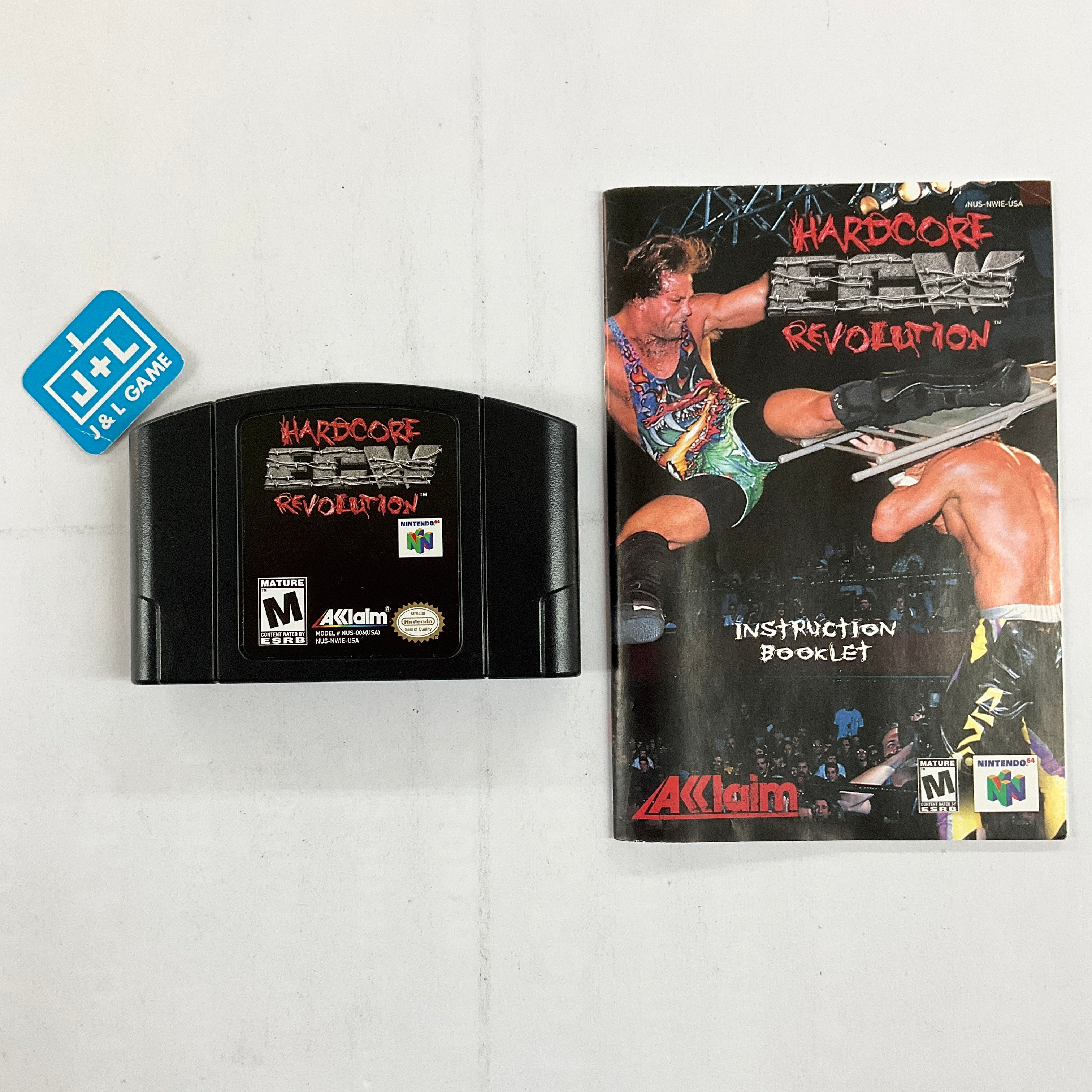 Ecw sale nintendo 64