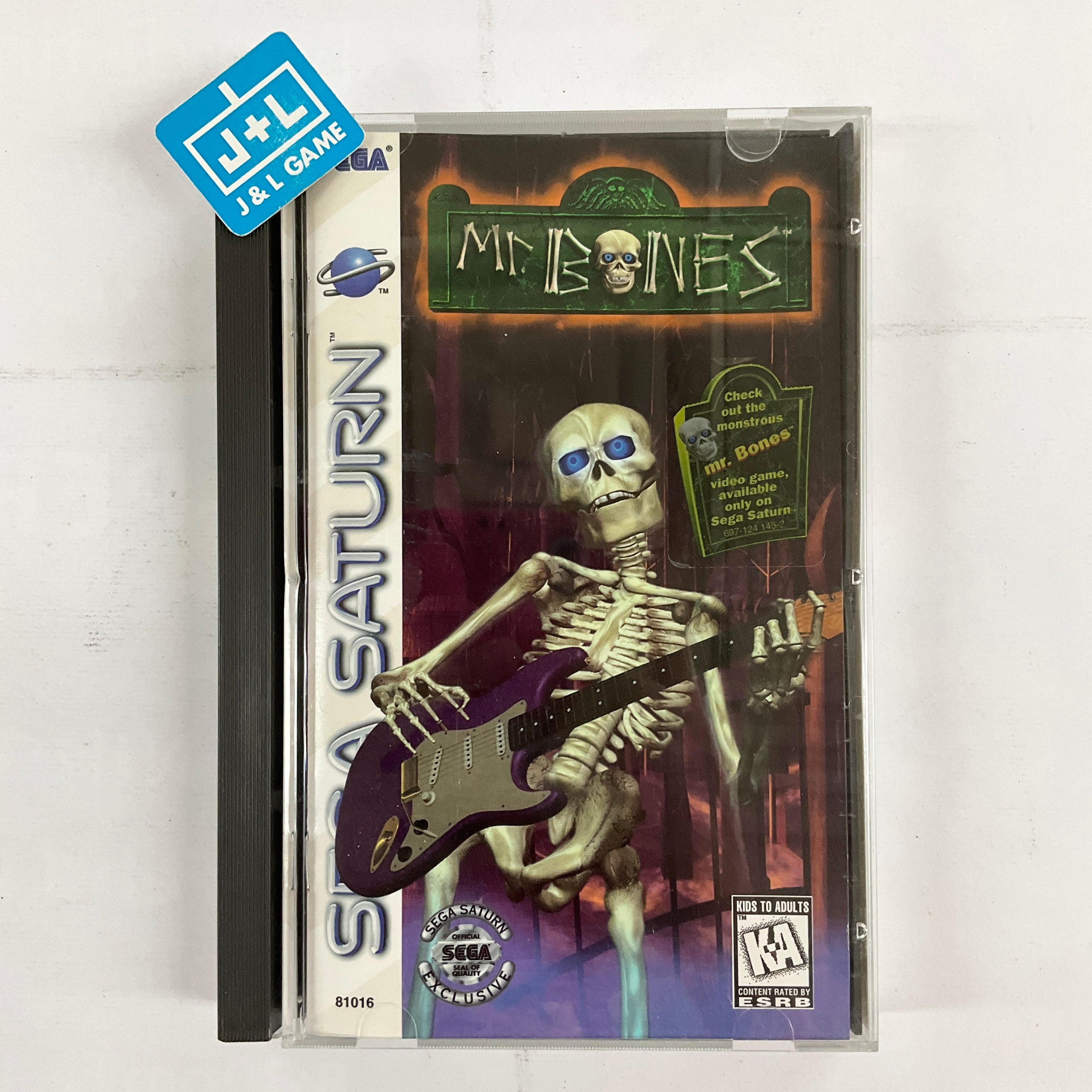 Mr. Bones - (SS) SEGA Saturn [Pre-Owned]