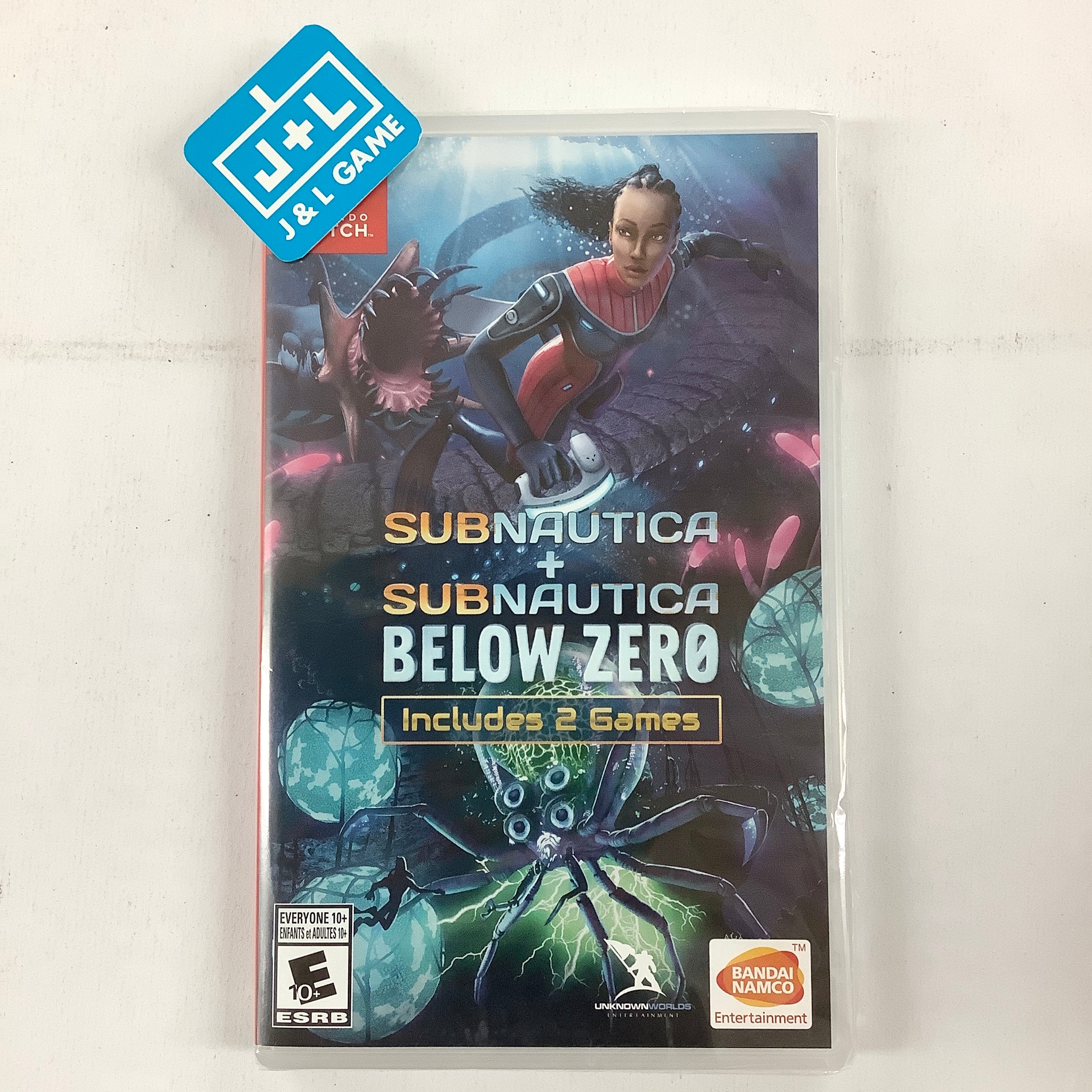 Subnautica + Subnautica: Below Zero - (NSW) Nintendo Switch Video Games BANDAI NAMCO Entertainment   