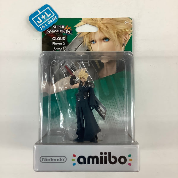 Cloud Player 2 Super Smash Bros. amiibo Nintendo deals Figure