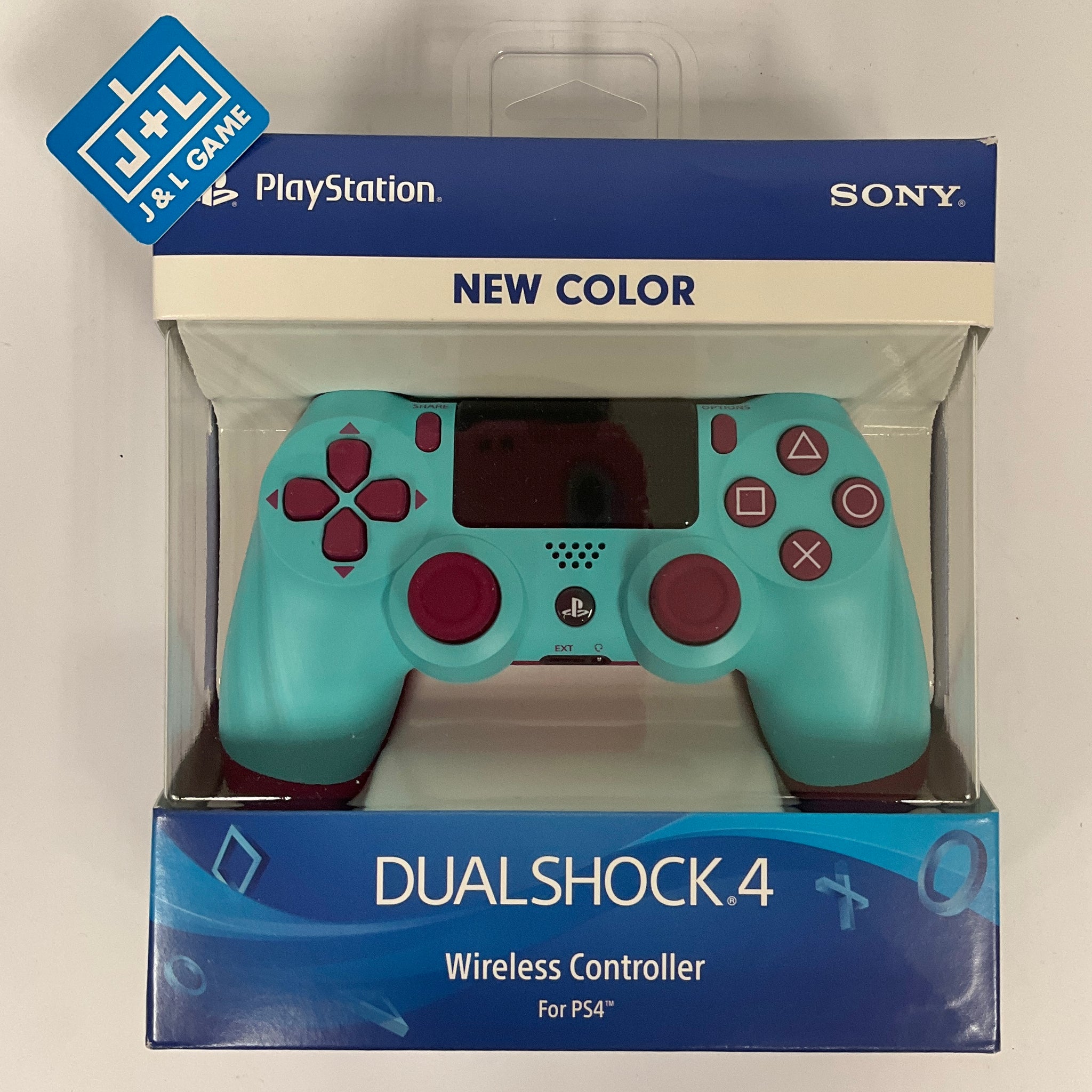 SONY PlayStation 4 DualShock 4 Wireless Controller (Berry Blue) - (PS4 – J&L Video Games York City