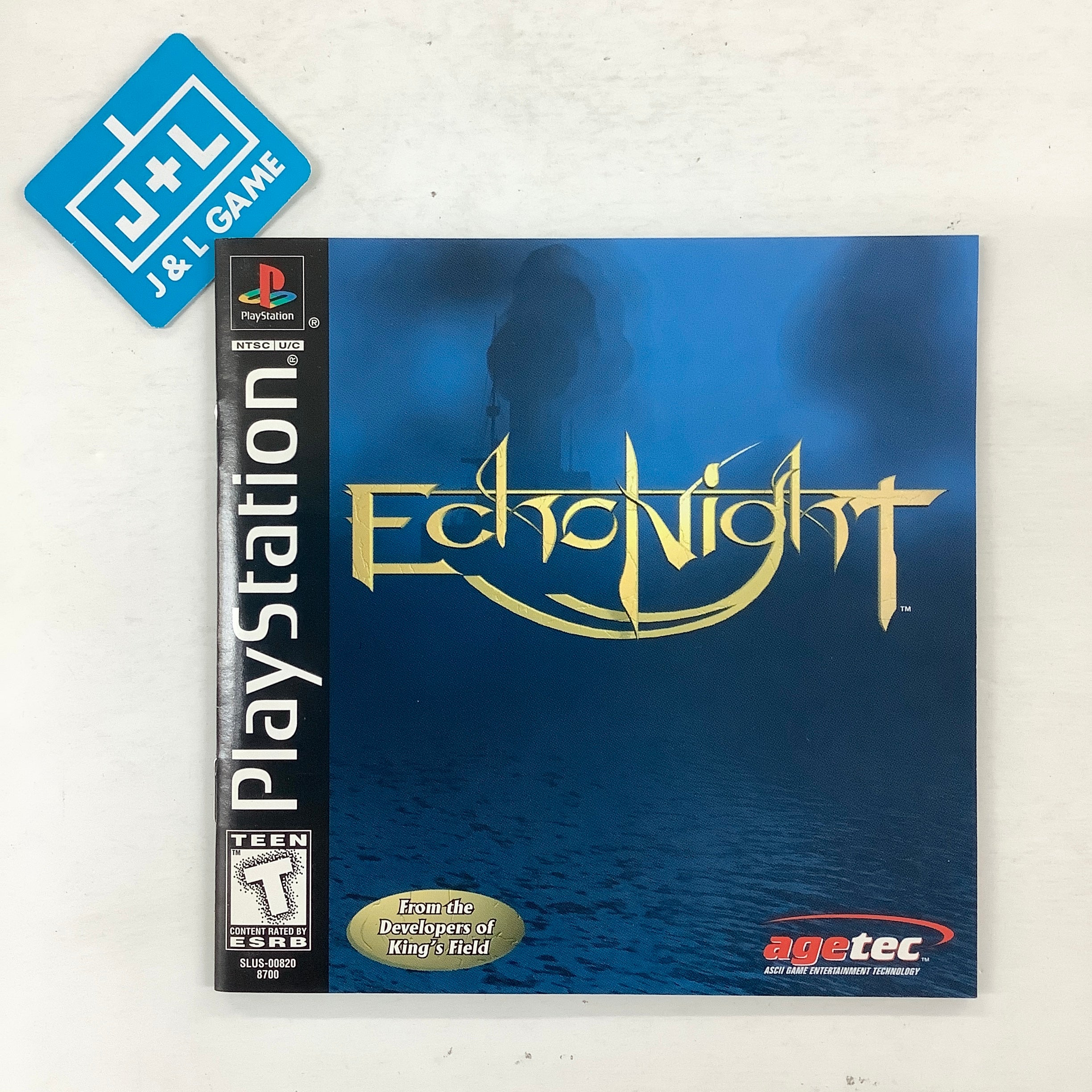 Echo Night For factory Playstation 1