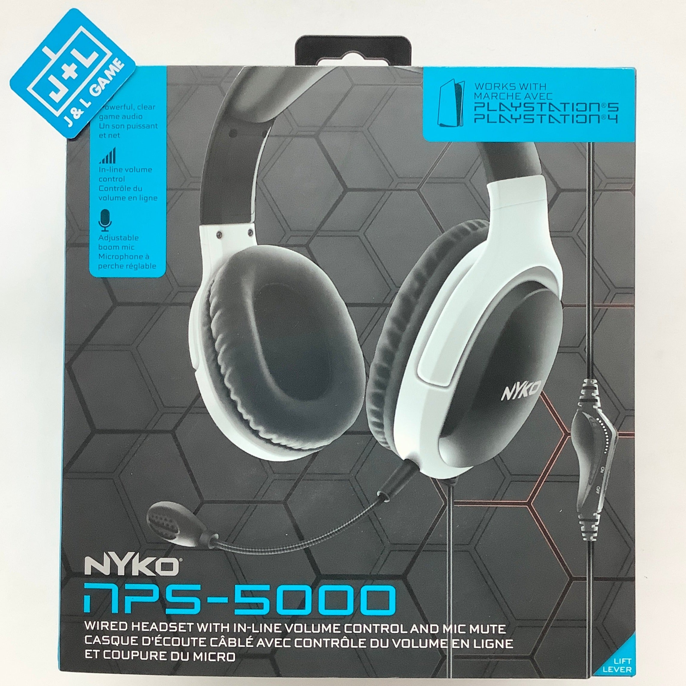 Nyko PlayStation 5 NP5 5000 Wired Headset PS5 PlayStation 5