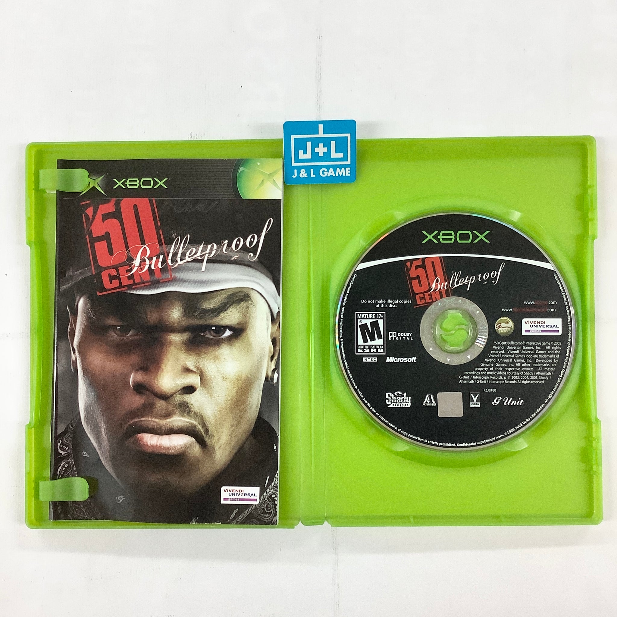 50 Cent: Bulletproof - (XB) Xbox [Pre-Owned] – J&L Video Games New York ...