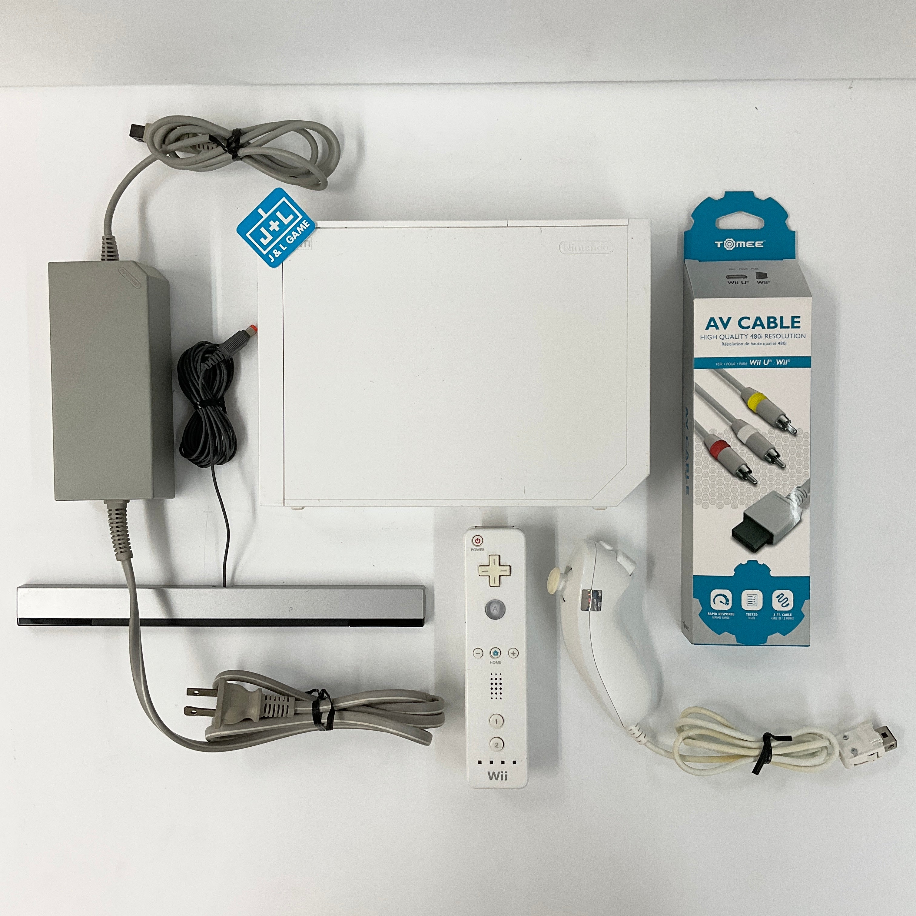 Outlet Nintendo Wii Console and controllers kit TESTED