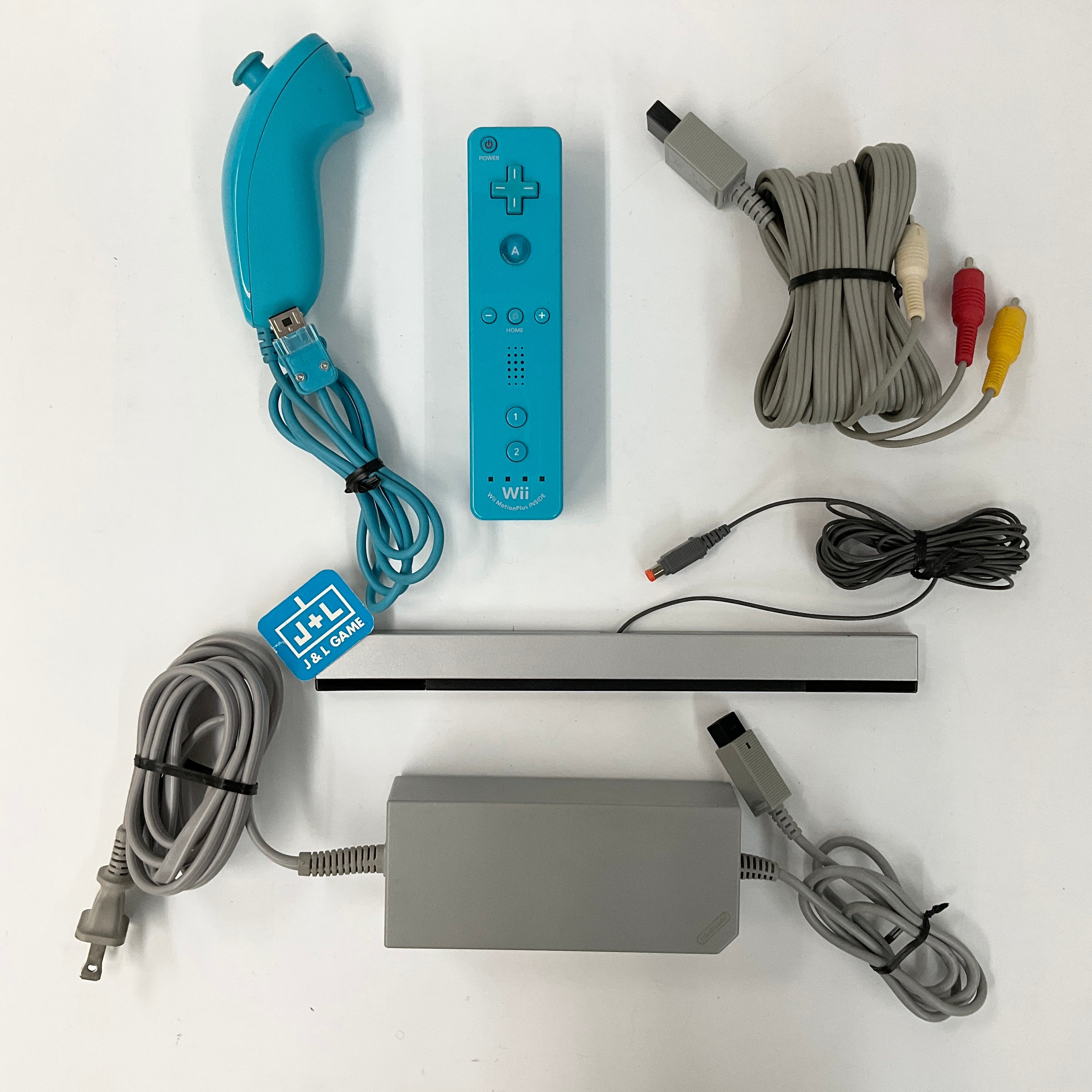 Nintendo Wii in Blue fashion