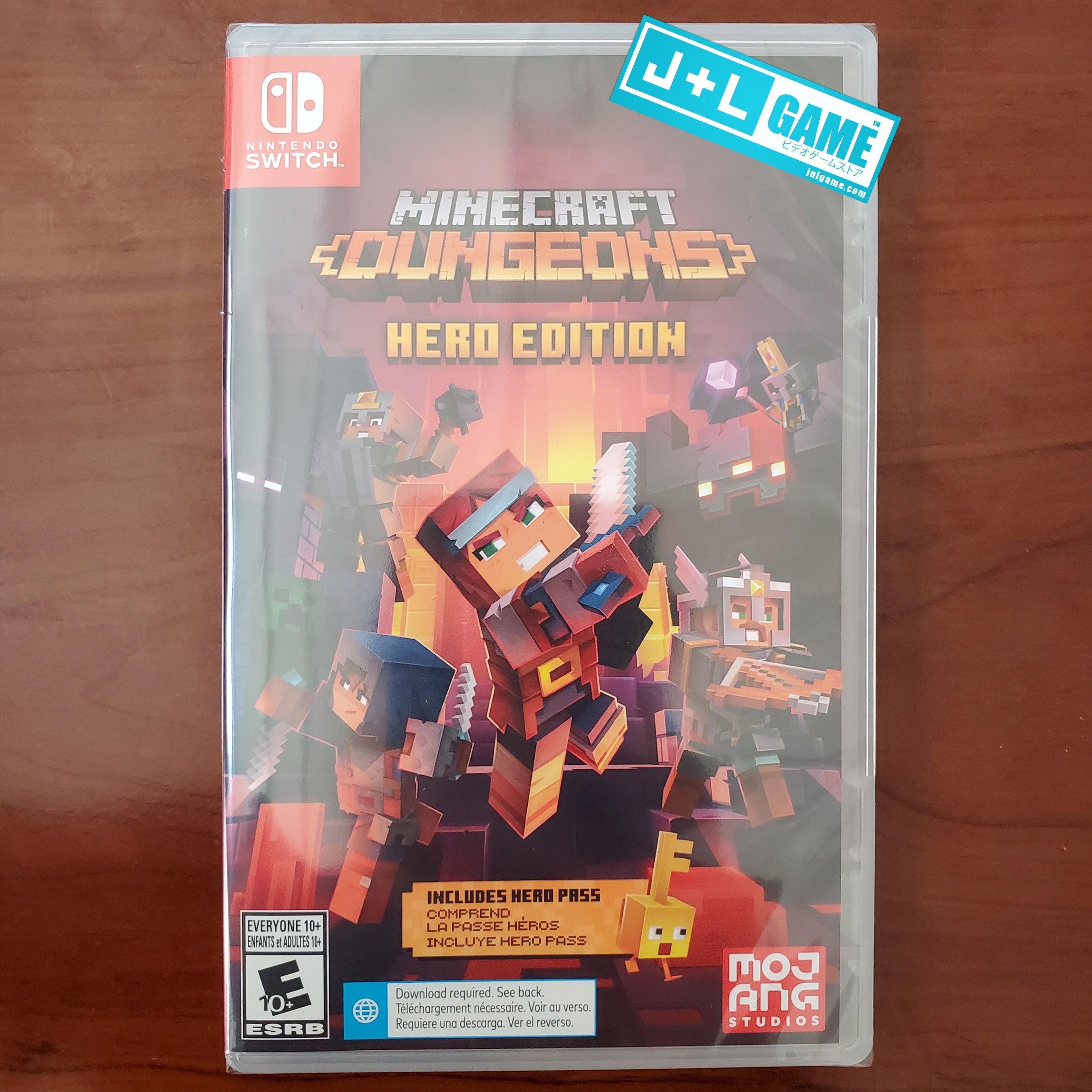 Minecraft Dungeons Hero Edition - (NSW) Nintendo Switch [Pre-Owned] | Ju0026L  Game