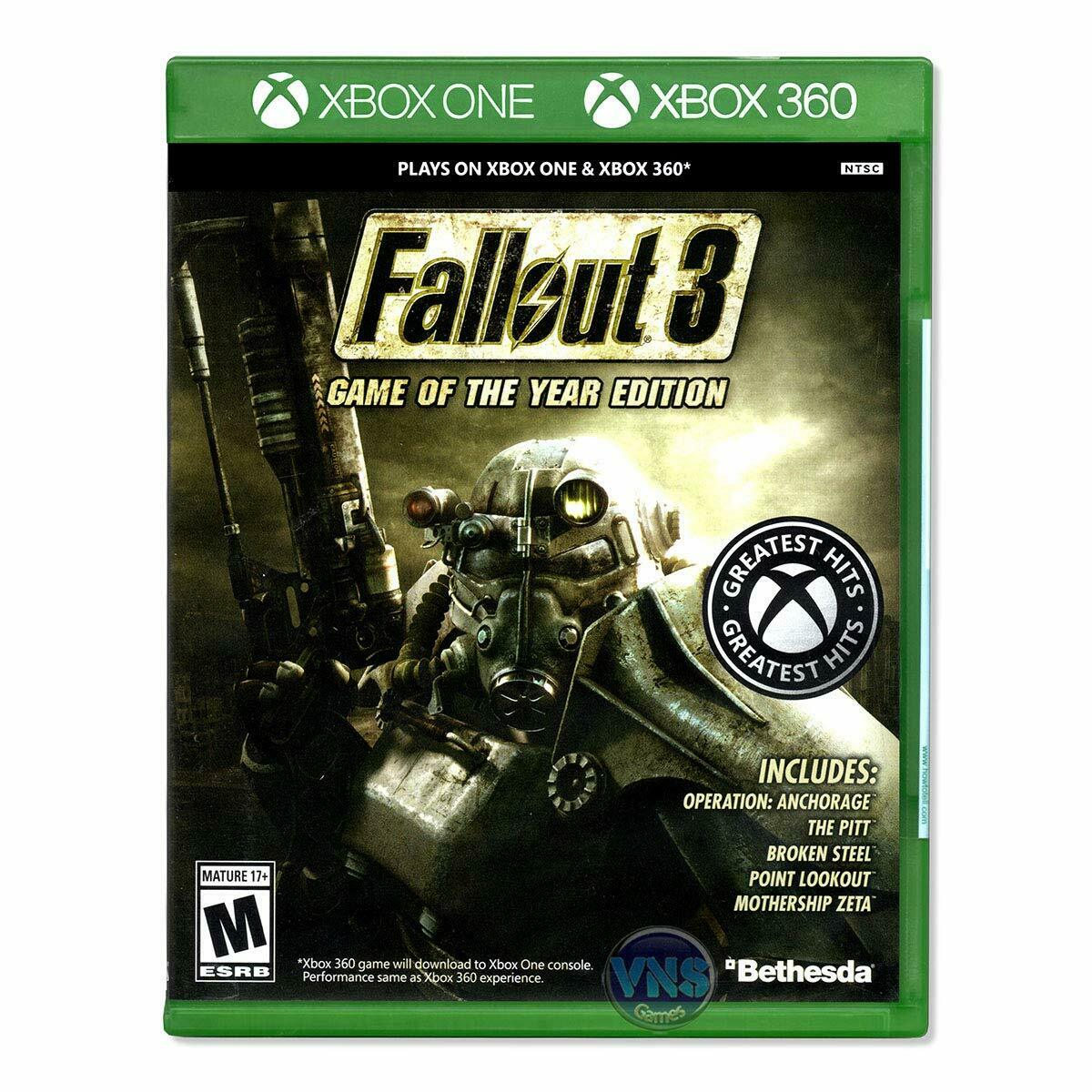Fallout 3: Game of the Year Edition - (XB1) Xbox One & Xbox 360 [Pre-Owned]