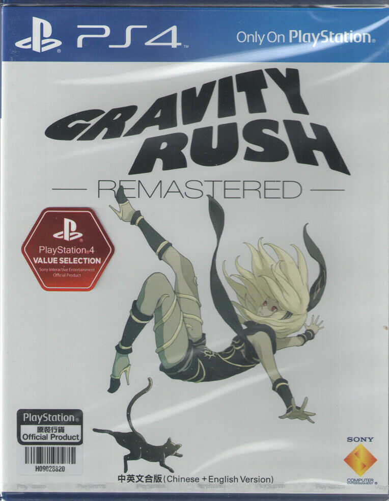 Gravity Rush Remastered hotsell For Playstation 4