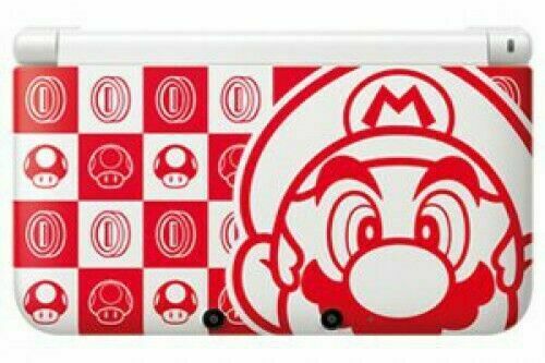 Nintendo 3DS LL Mario White (Limited Edition) - (3DS) Nintendo 3DS